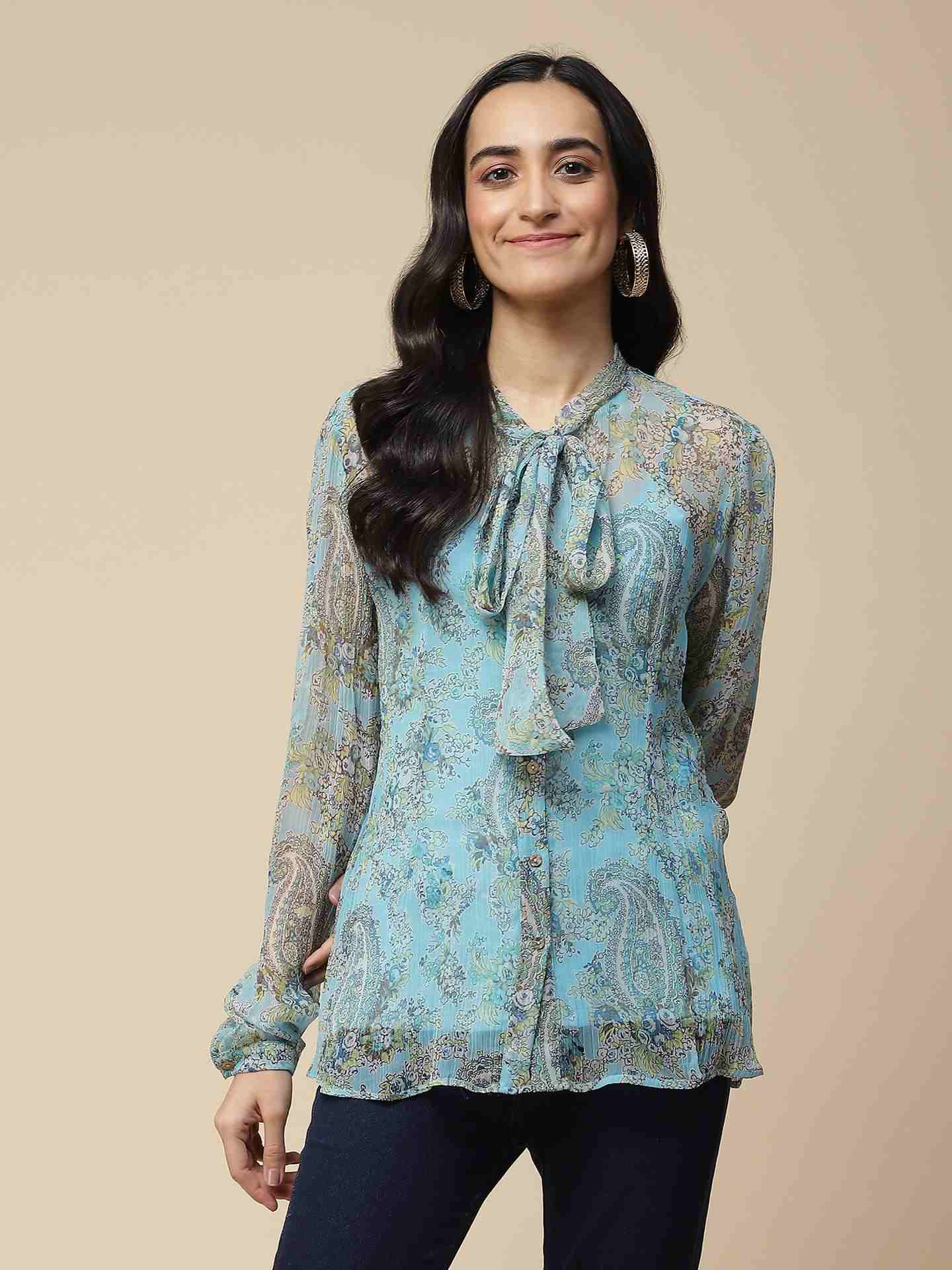 Blue Nazneen Shirt