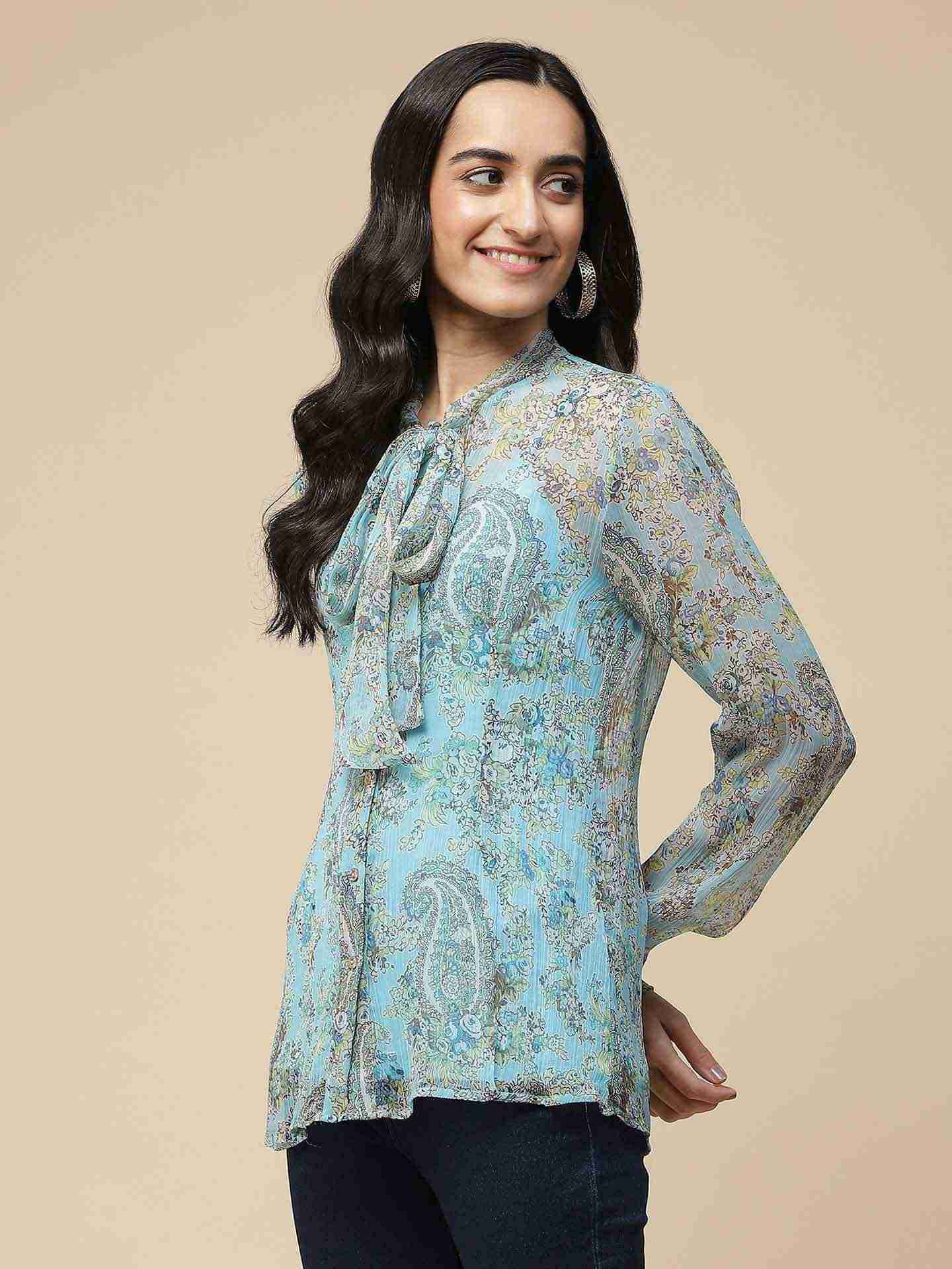 Blue Nazneen Shirt
