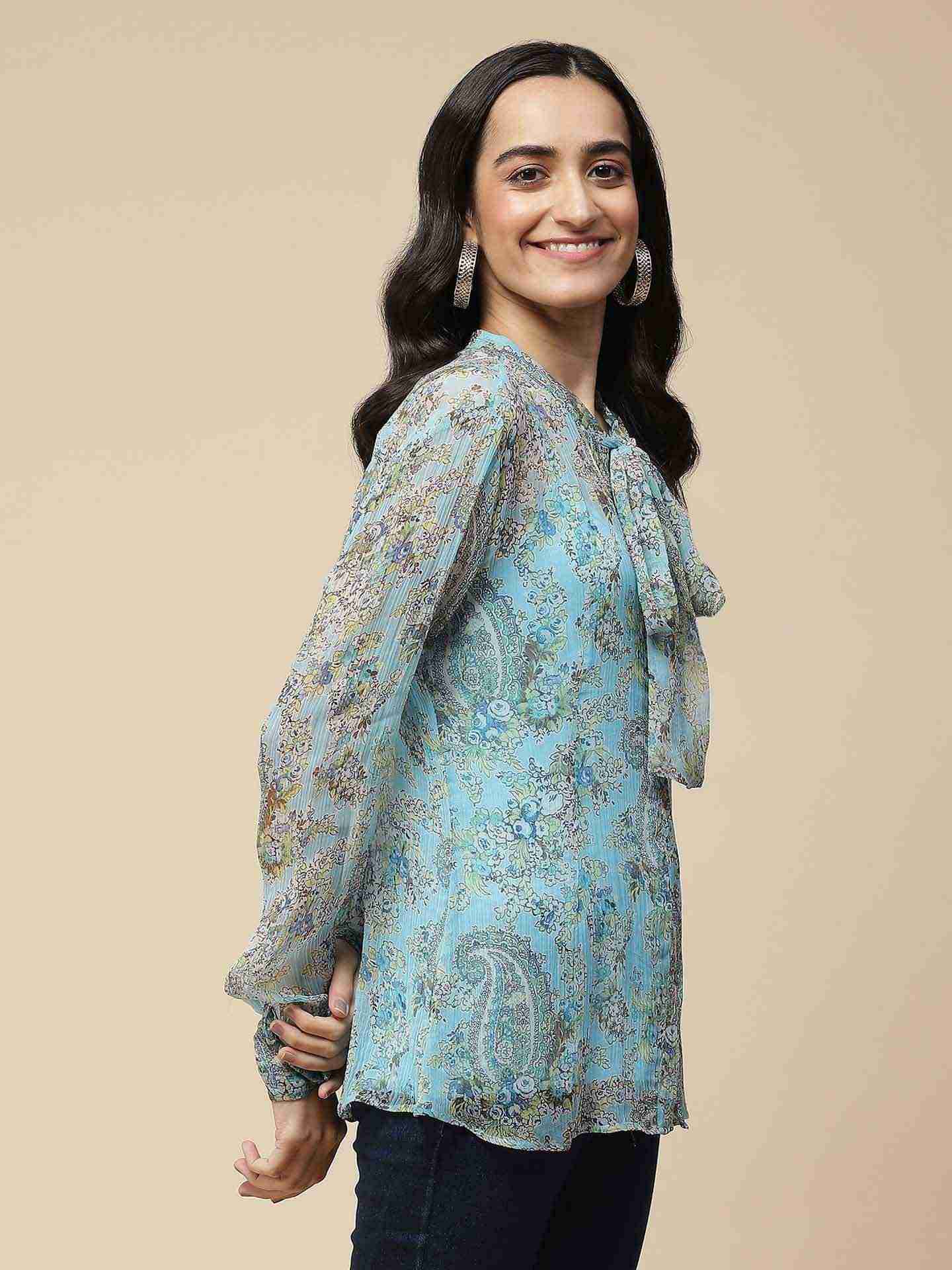 Blue Nazneen Shirt