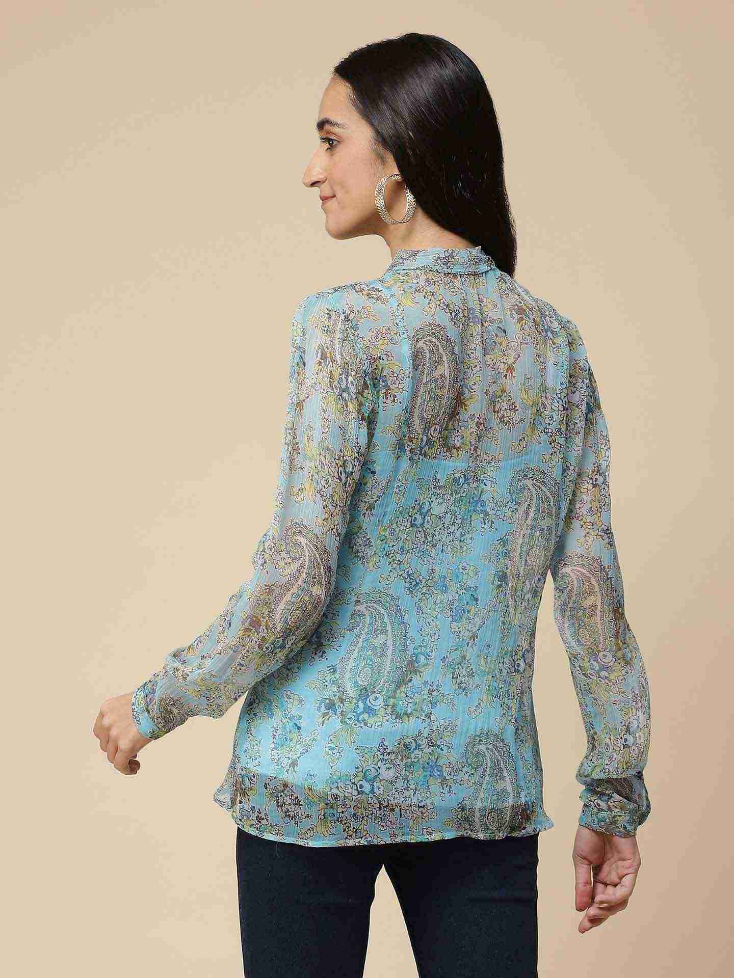 Blue Nazneen Shirt
