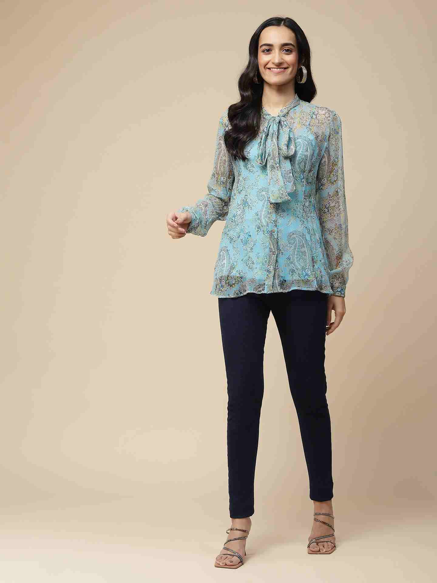 Blue Nazneen Shirt
