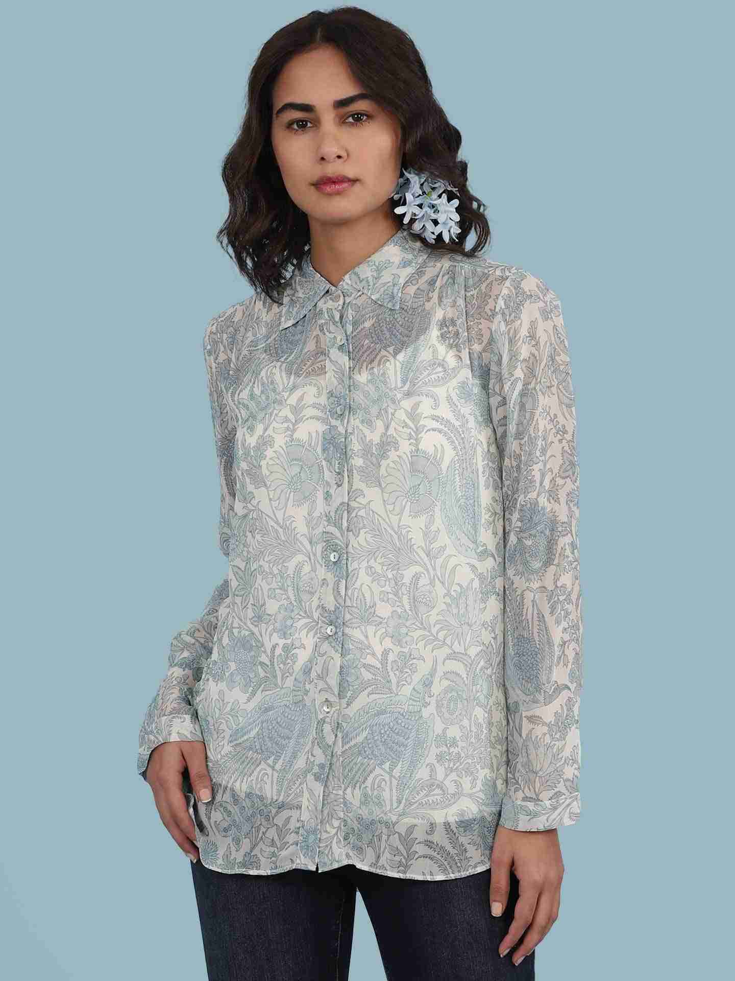 Blue Firebird Shirt