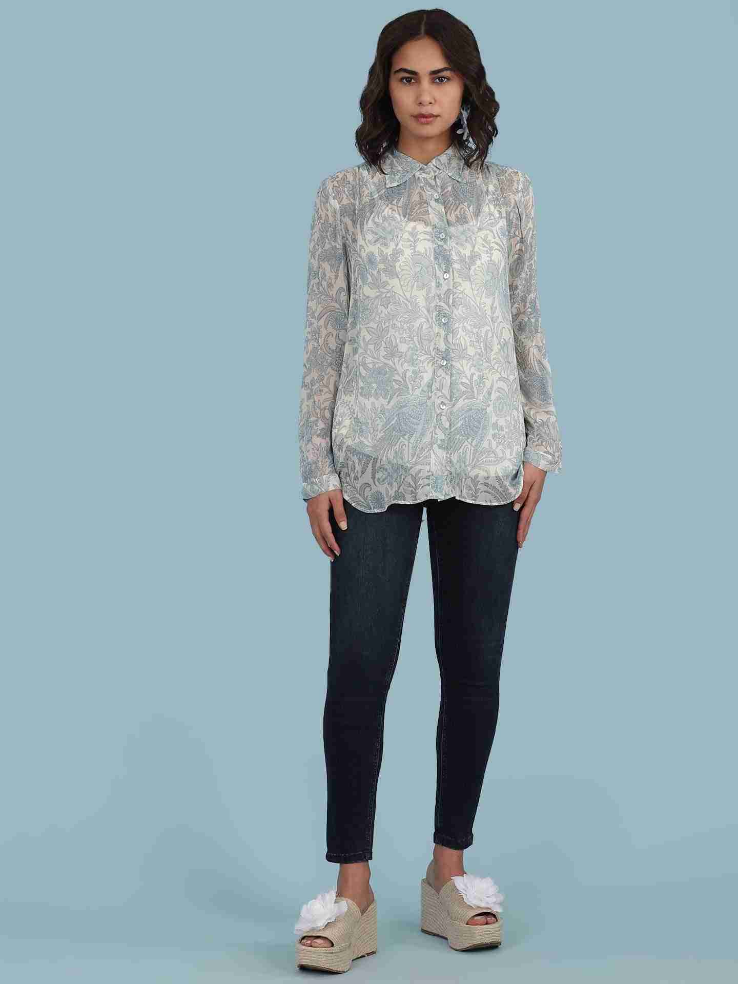 Blue Firebird Shirt