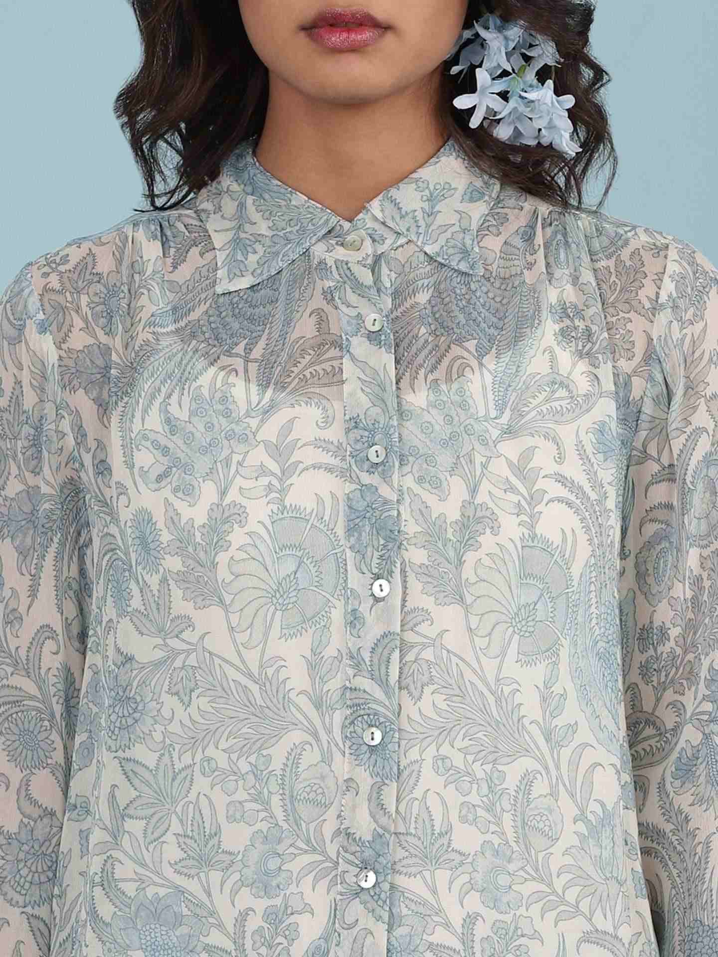 Blue Firebird Shirt