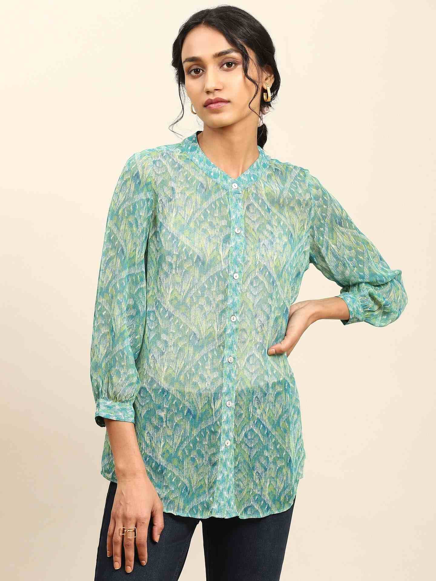 Green Mridul Shirt