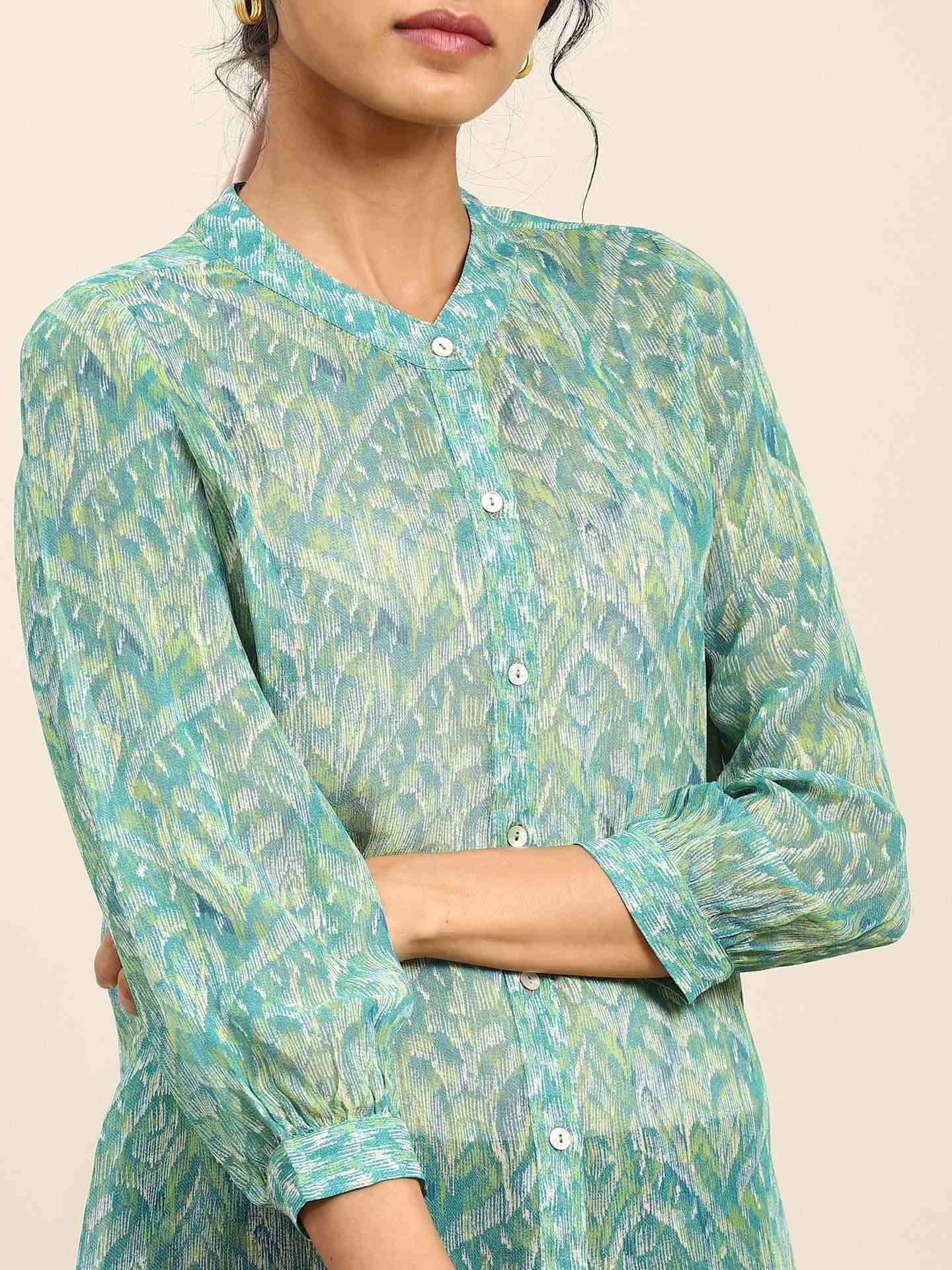 Green Mridul Shirt