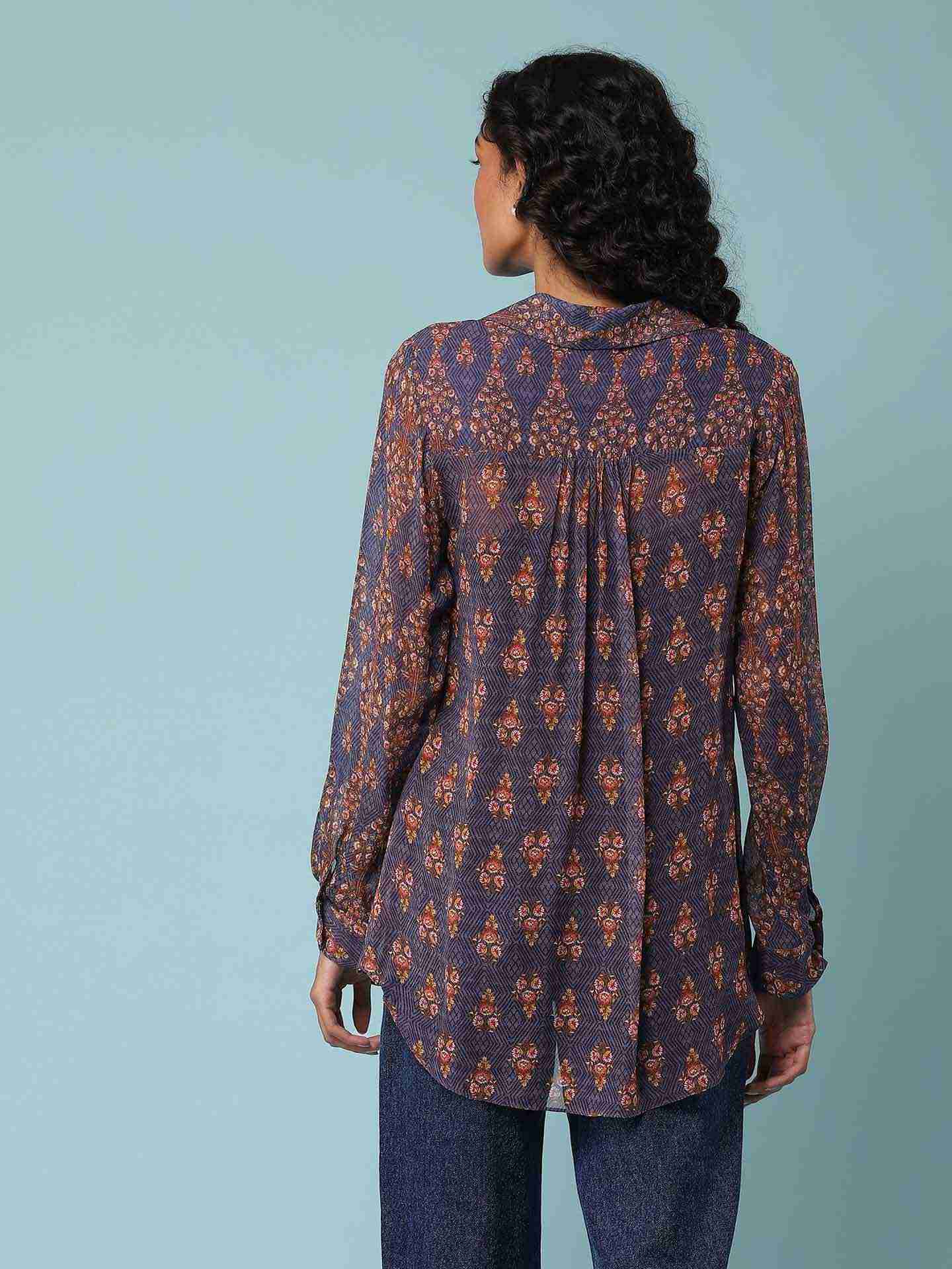 Blue Devina Shirt