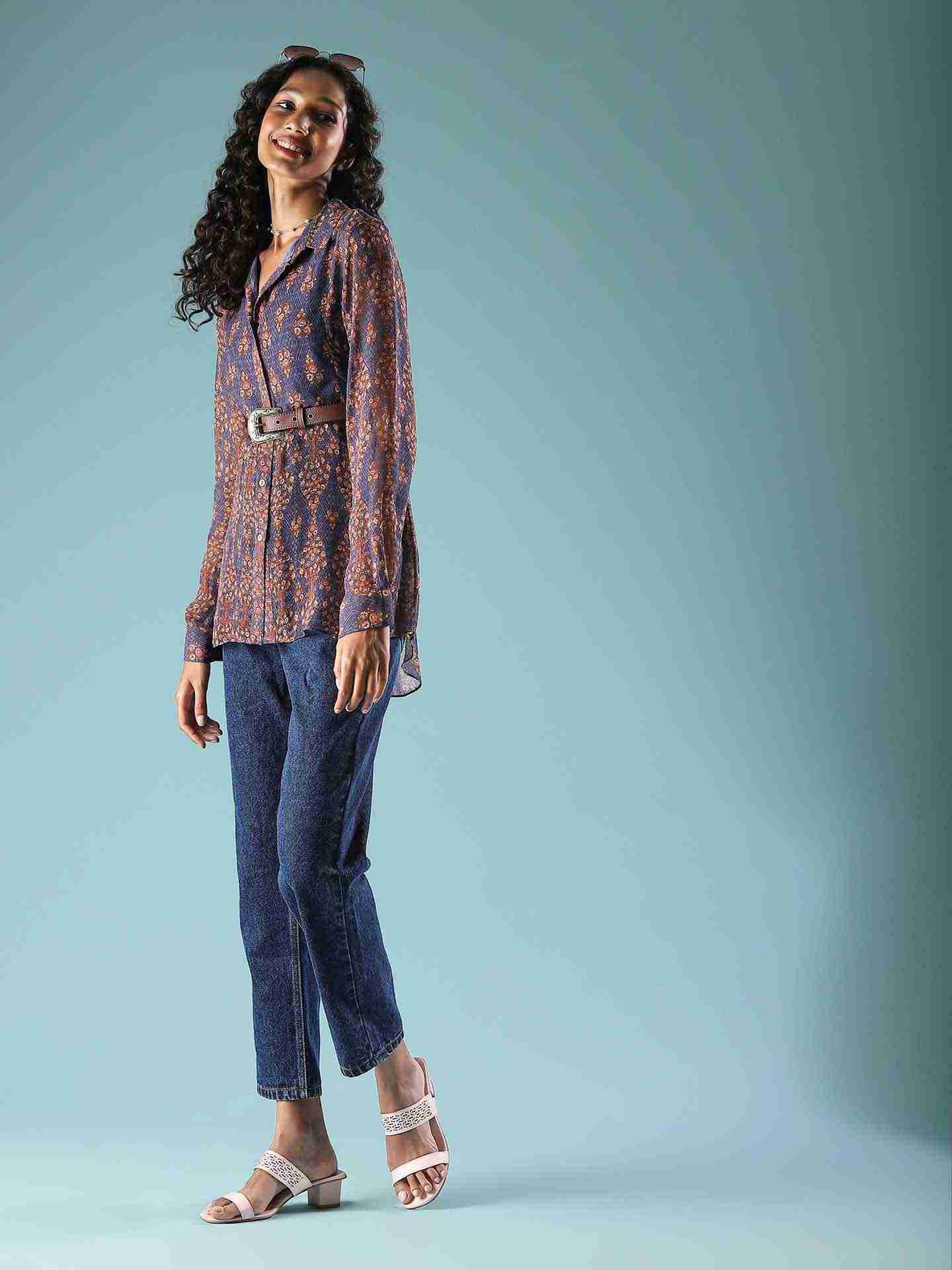 Blue Devina Shirt