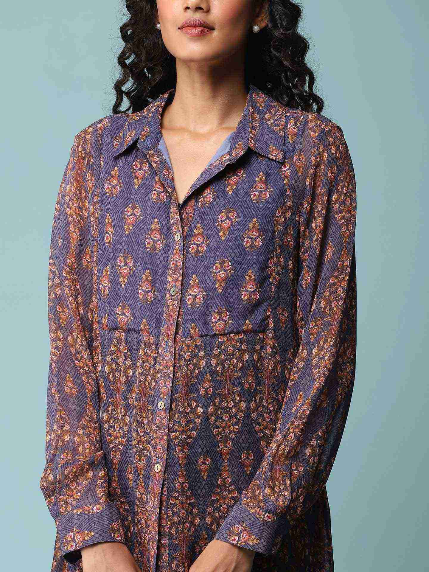 Blue Devina Shirt
