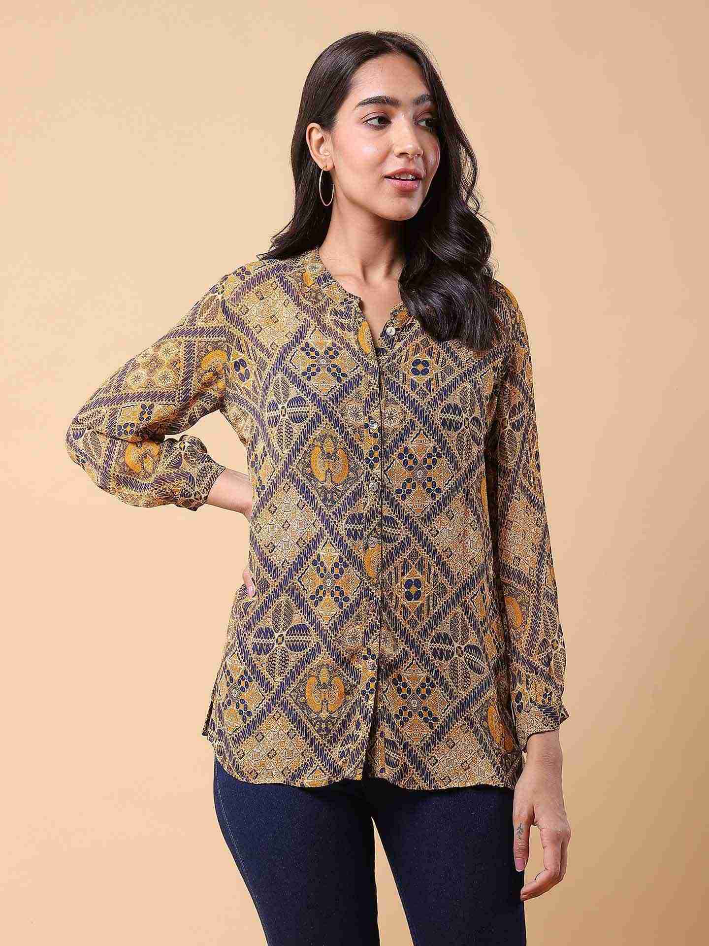 Brown Rustic Shirt