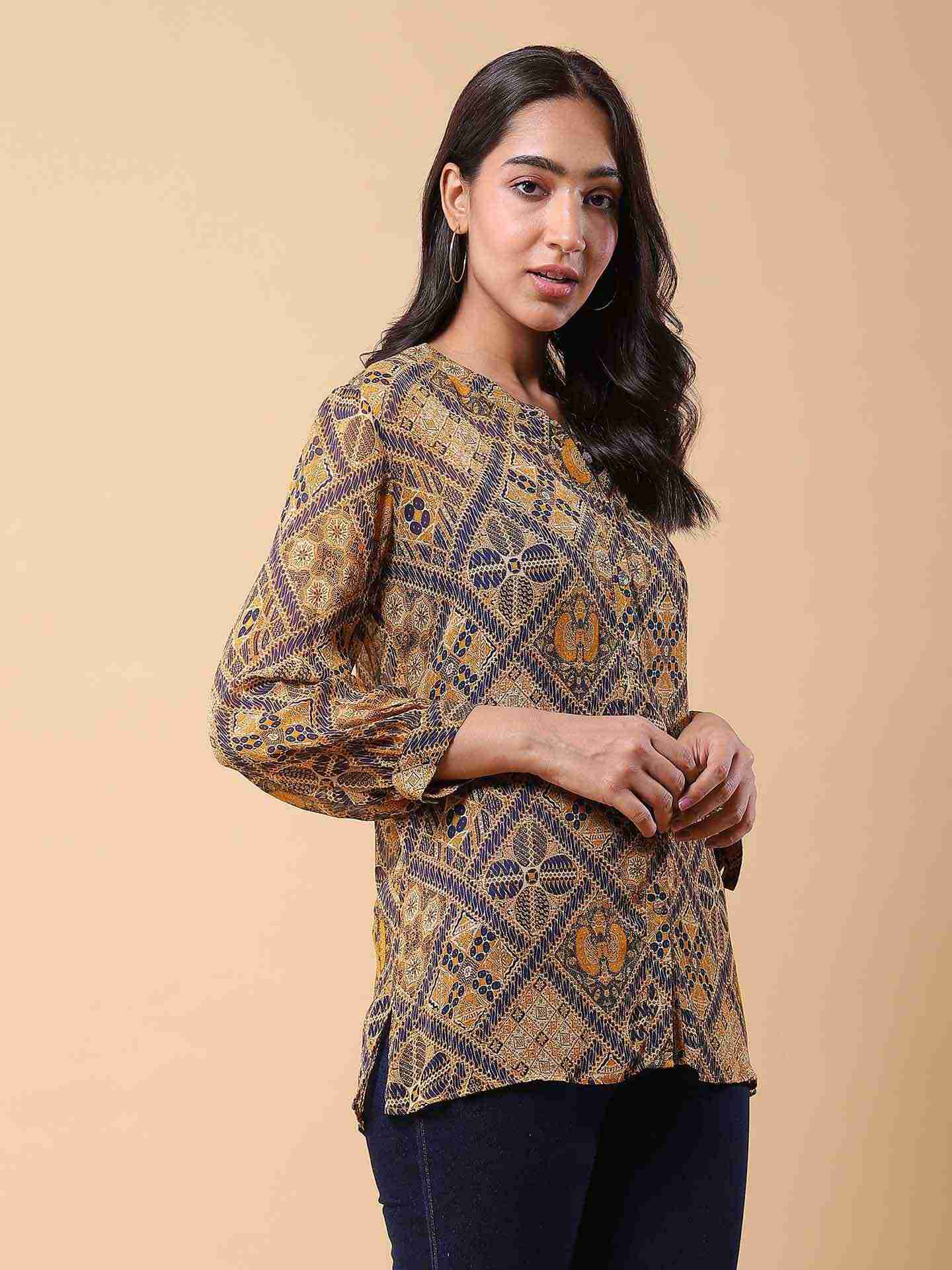 Brown Rustic Shirt