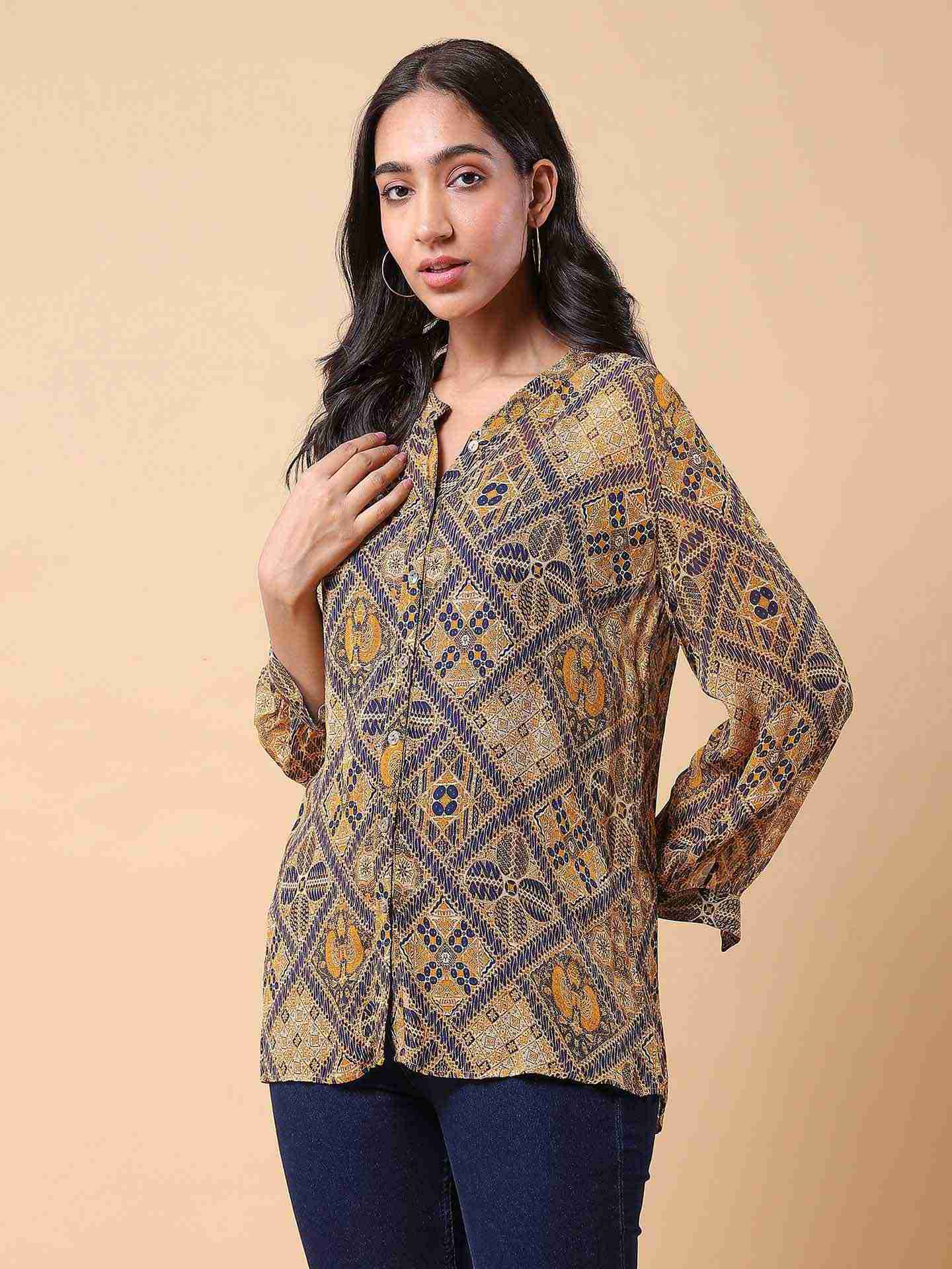 Brown Rustic Shirt