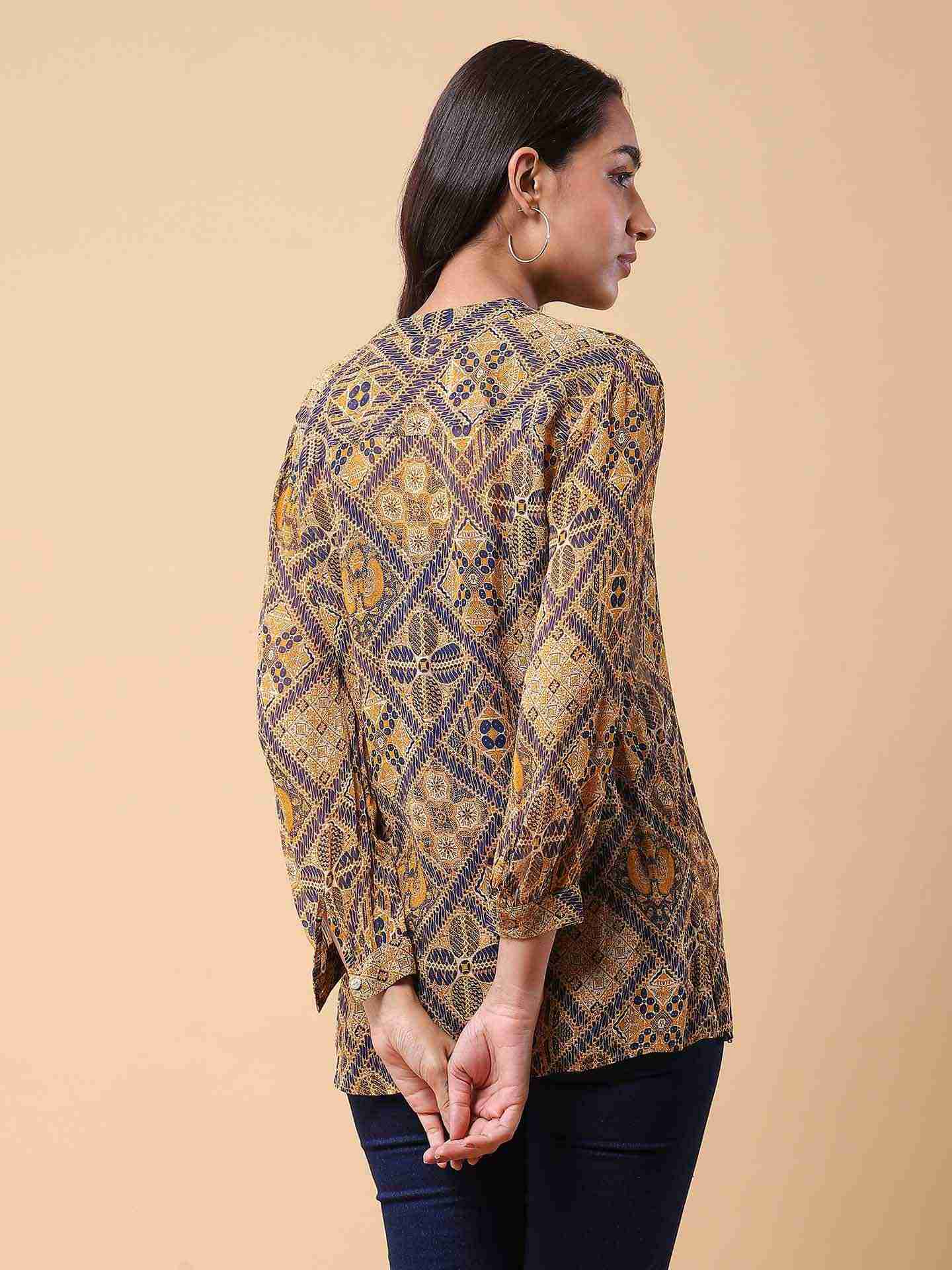 Brown Rustic Shirt
