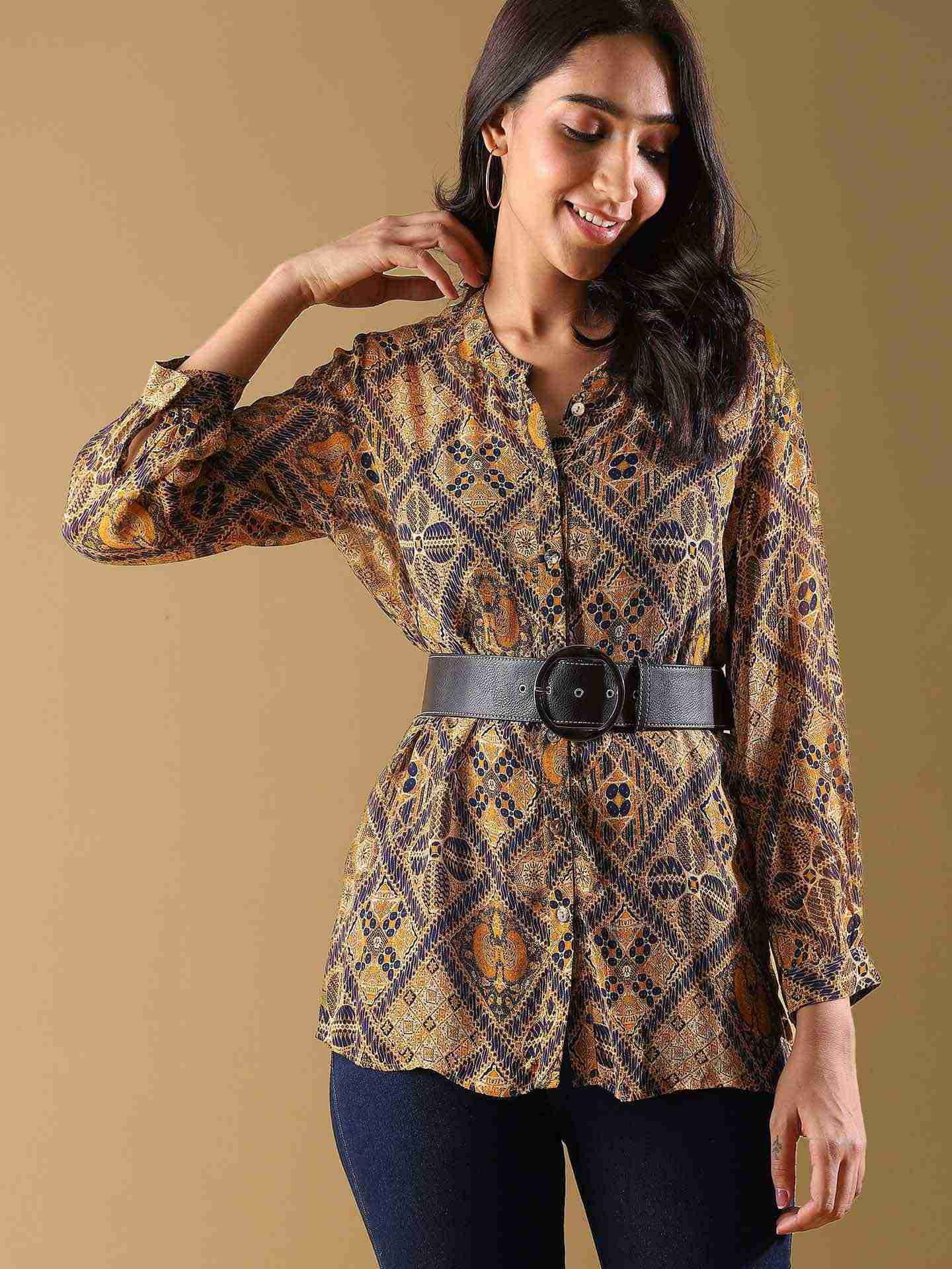 Brown Rustic Shirt