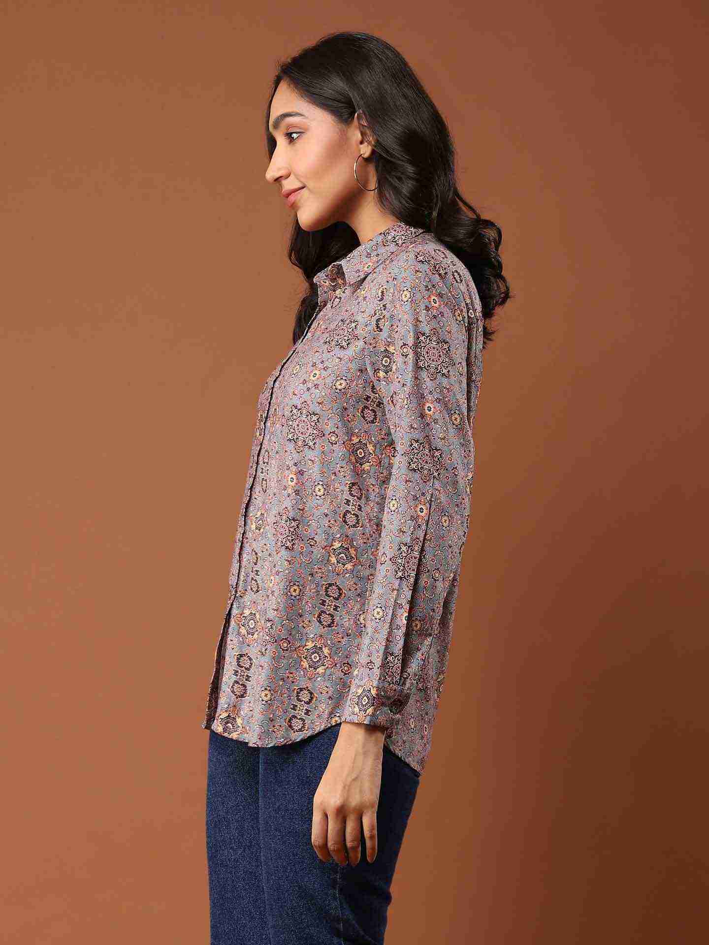 Grey Sanduri Shirt