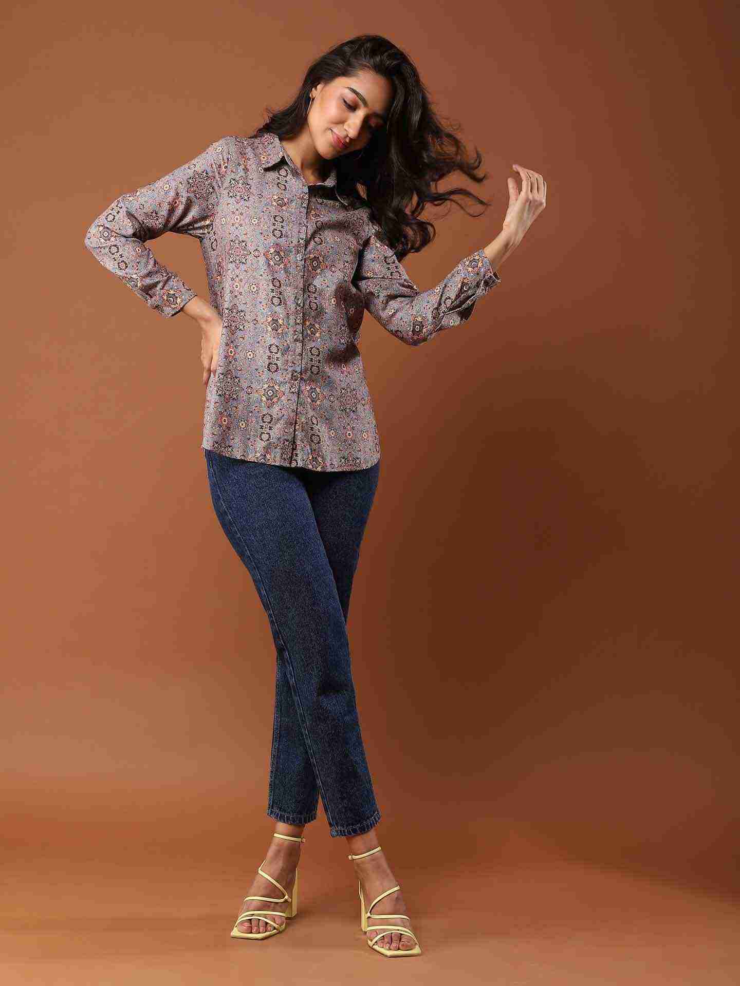 Grey Sanduri Shirt
