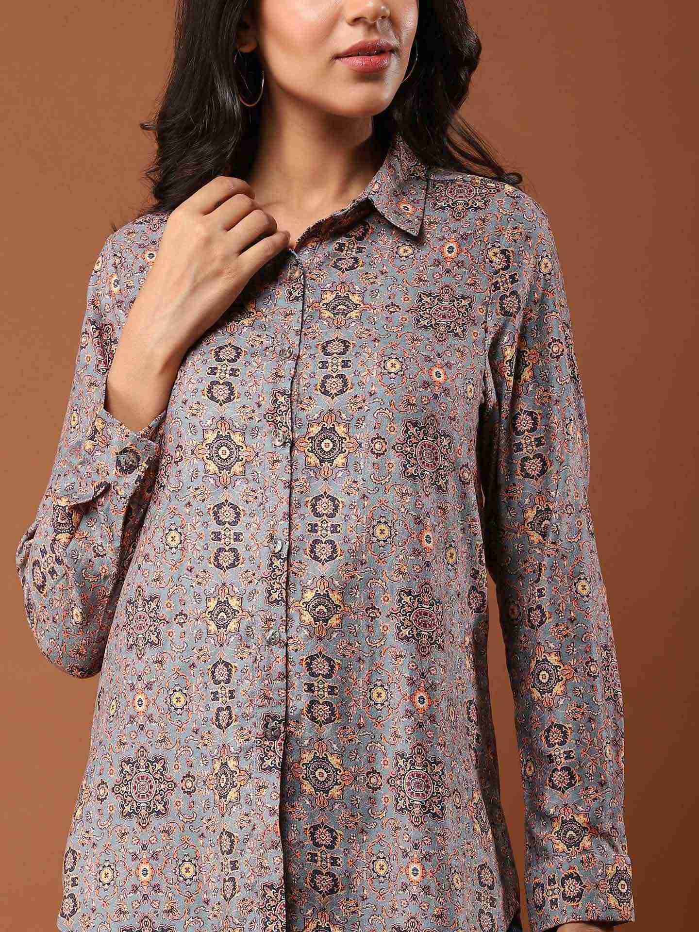 Grey Sanduri Shirt