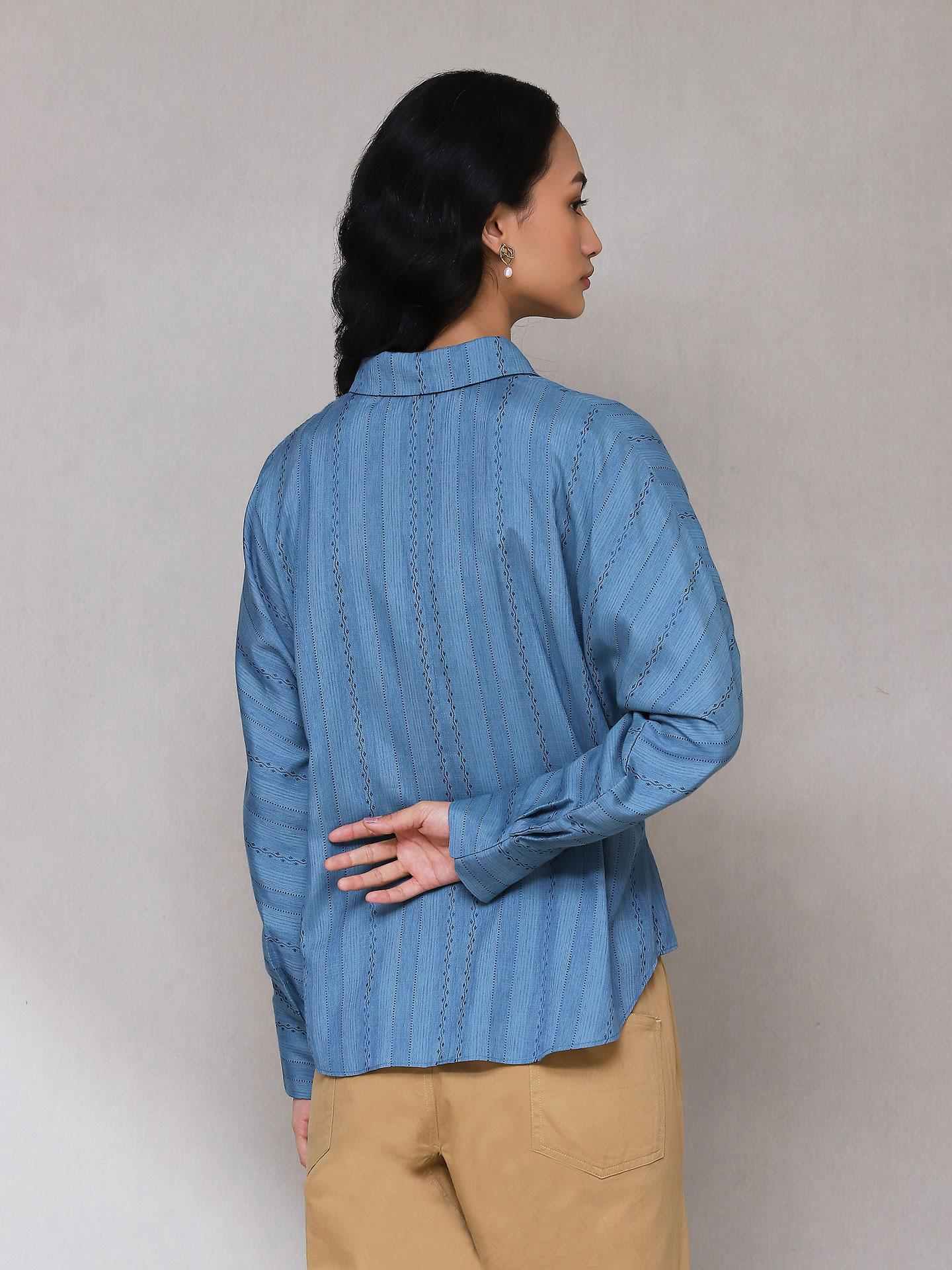 Blue Pottery Solid Shirt