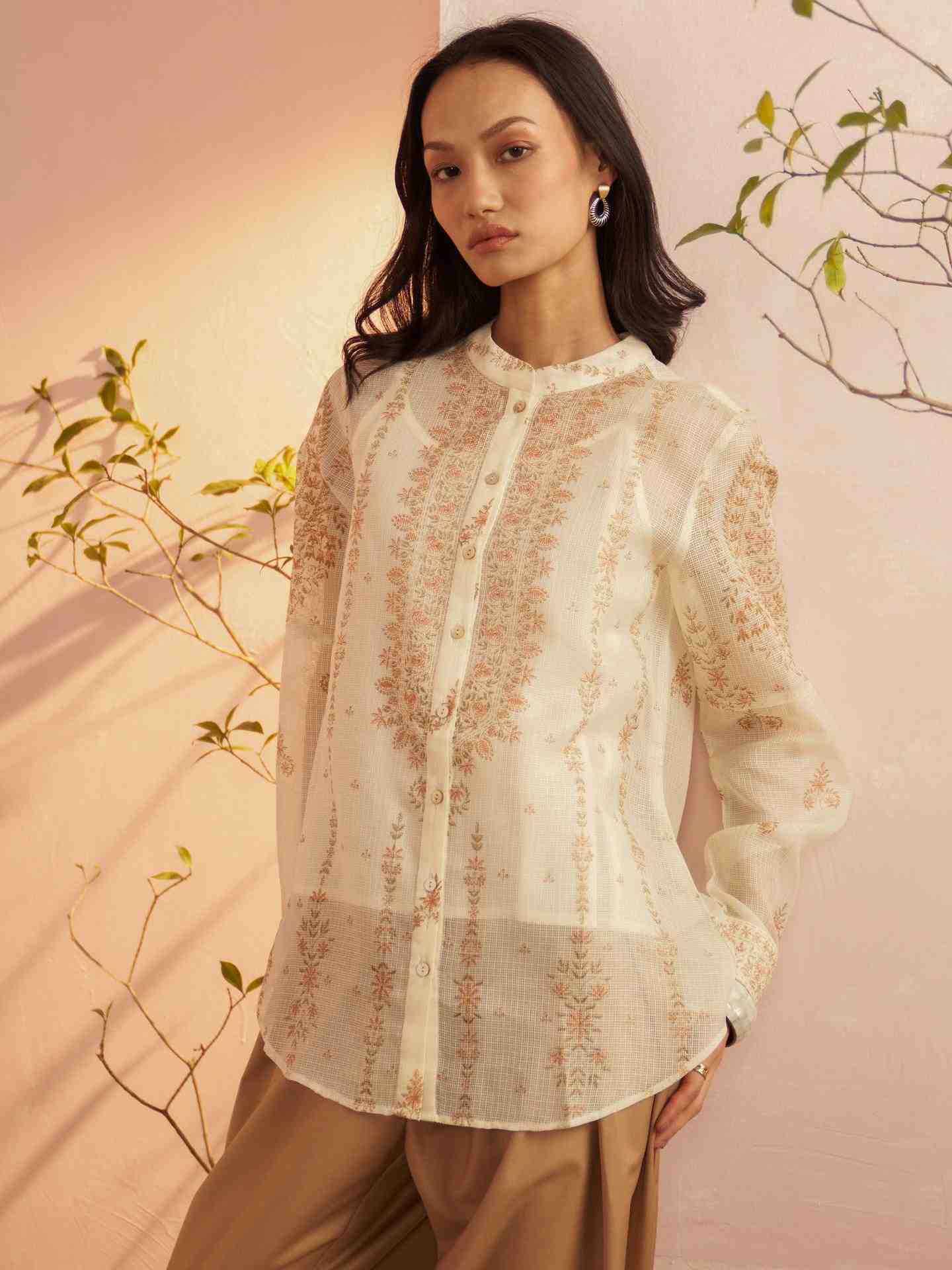 White Shahaab Shirt