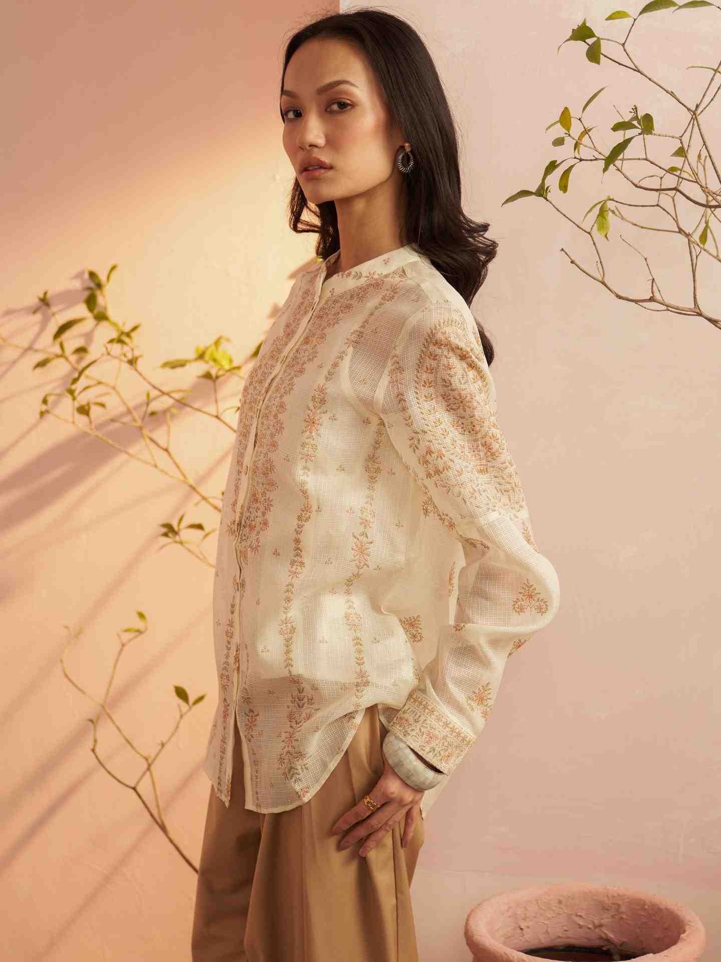 White Shahaab Shirt