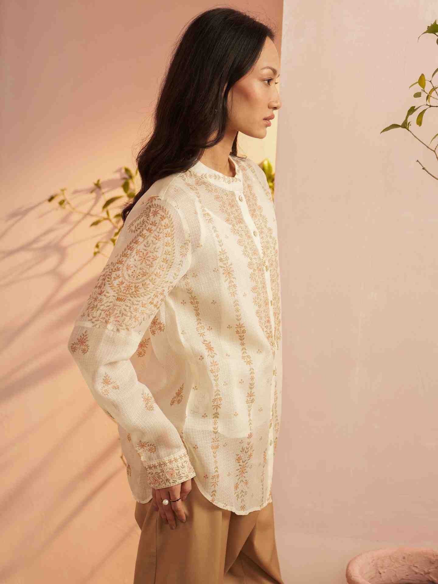 White Shahaab Shirt
