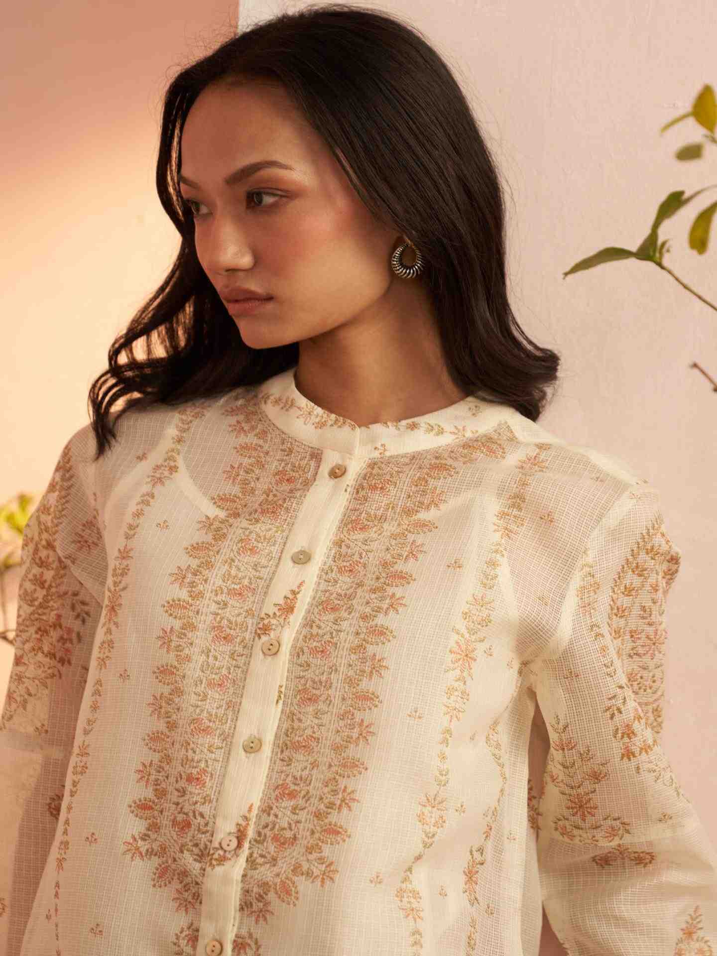 White Shahaab Shirt
