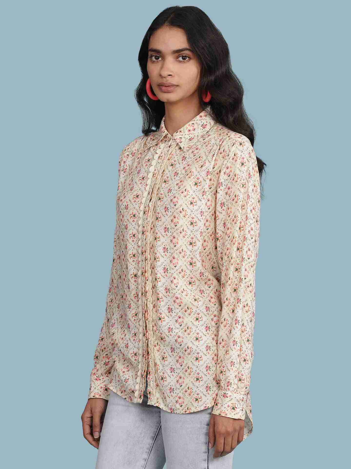 Ecru Waterlily Shirt