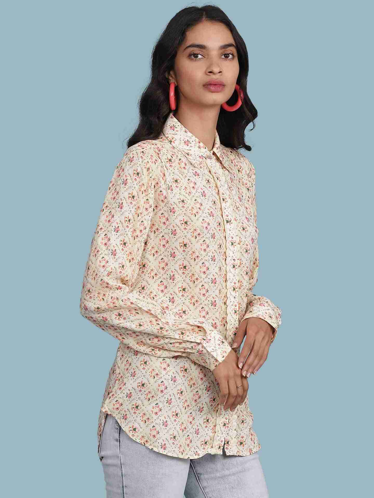 Ecru Waterlily Shirt