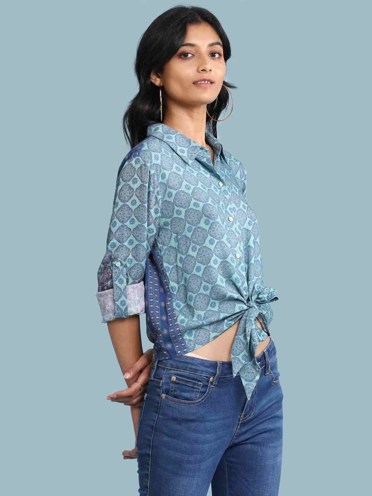 Blue Tulika Shirt
