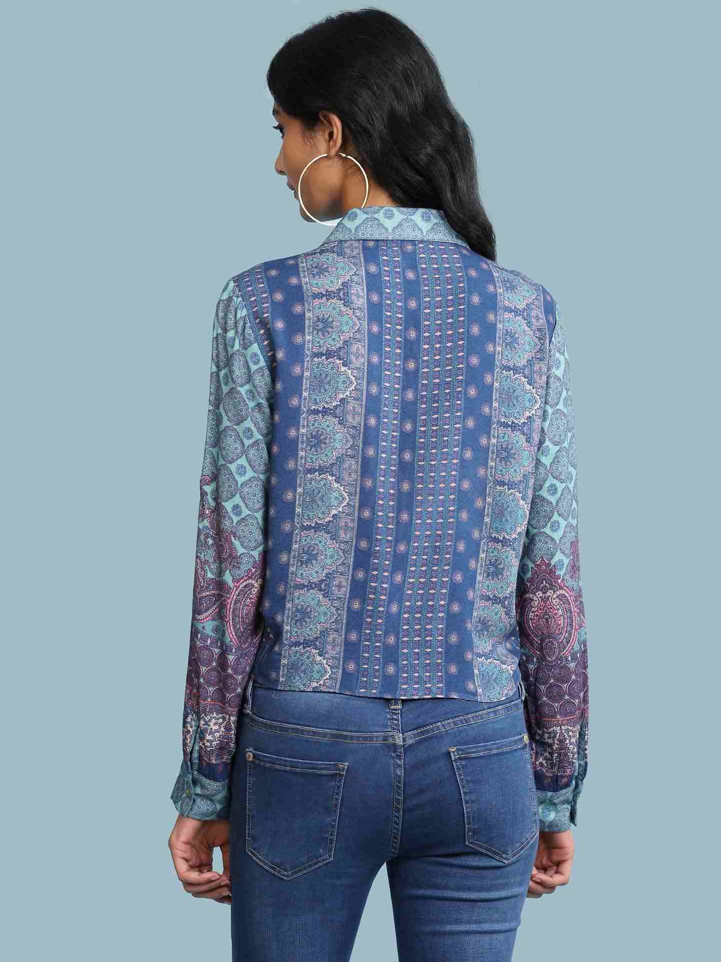 Blue Tulika Shirt