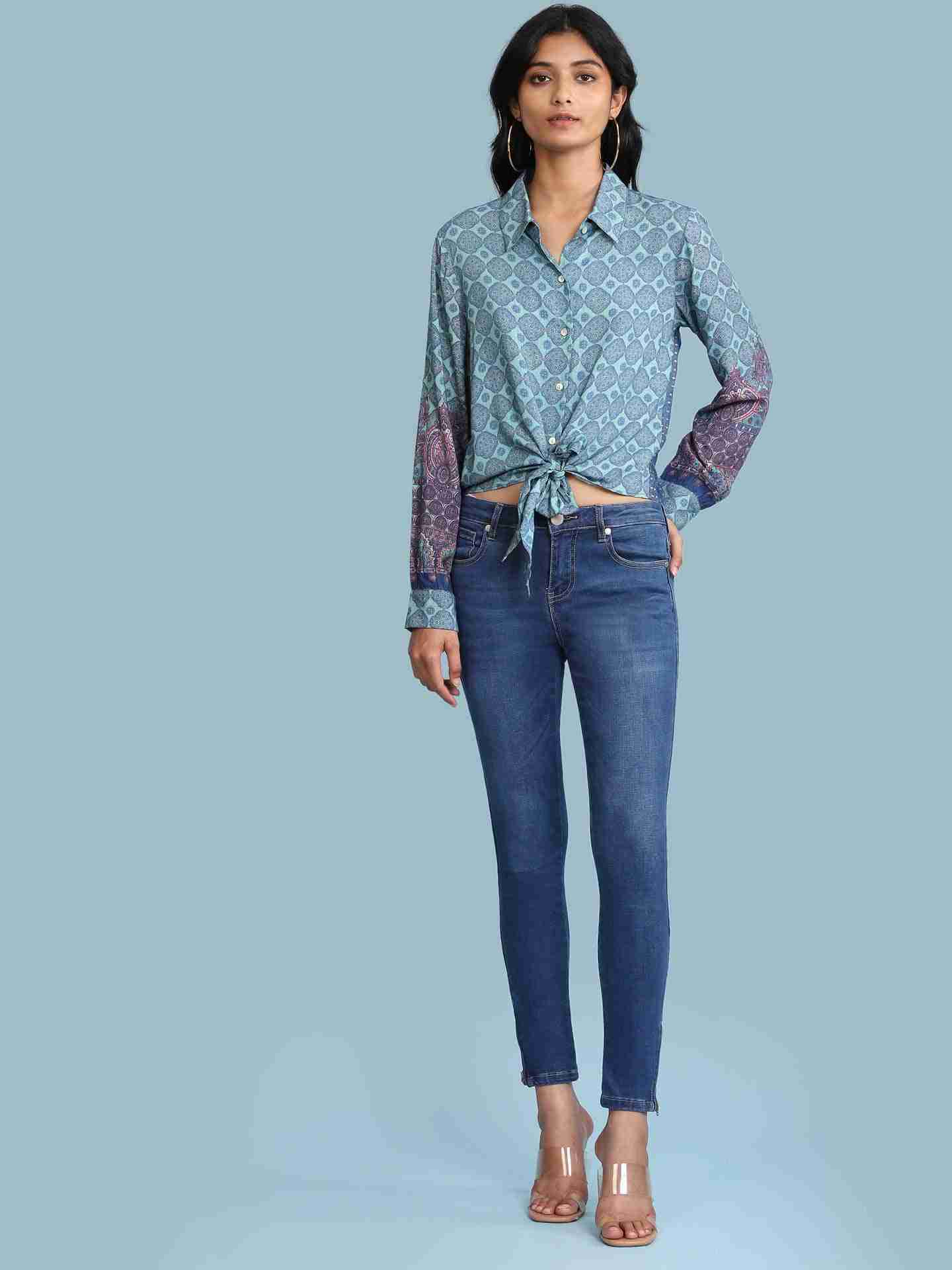 Blue Tulika Shirt