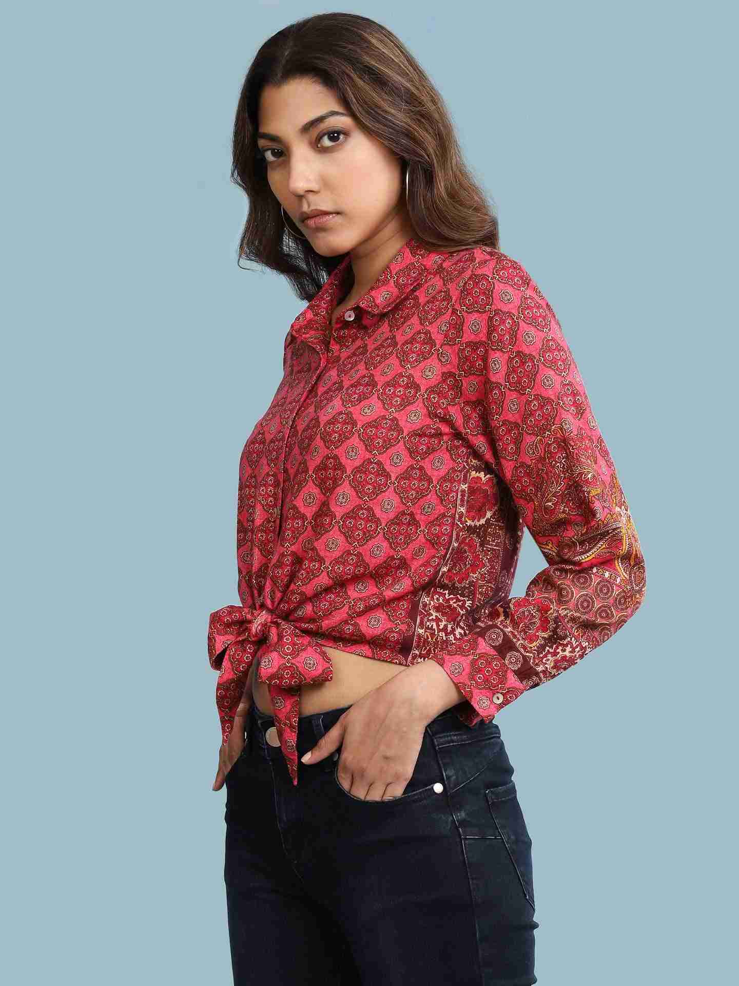 Pink Tulika Shirt
