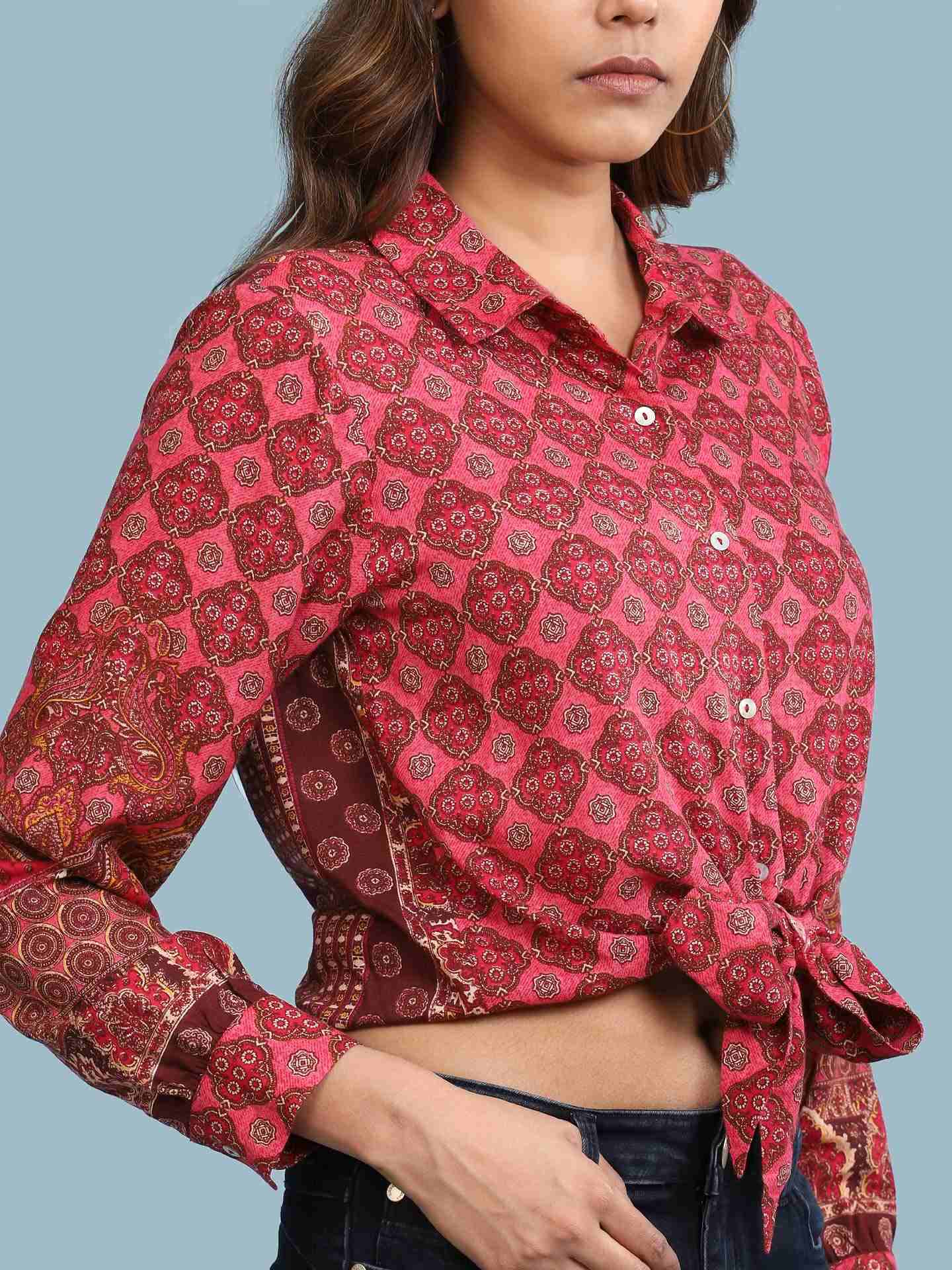 Pink Tulika Shirt