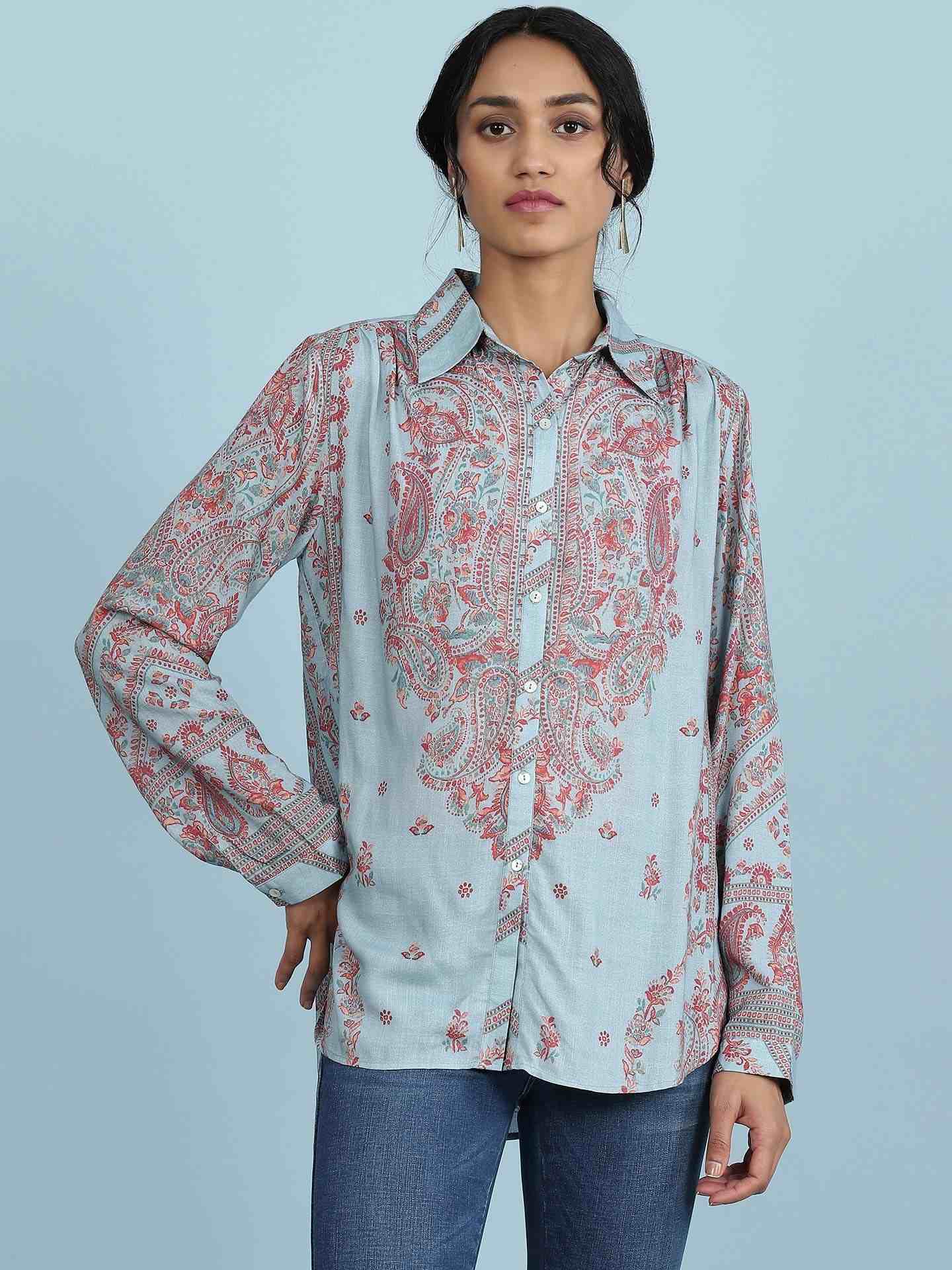 Blue Shagun Shirt