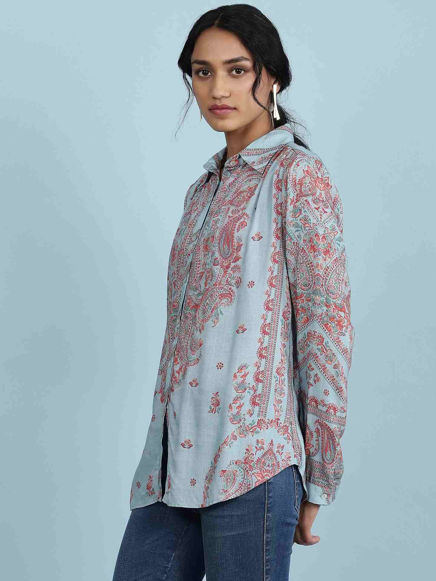 Blue Shagun Shirt