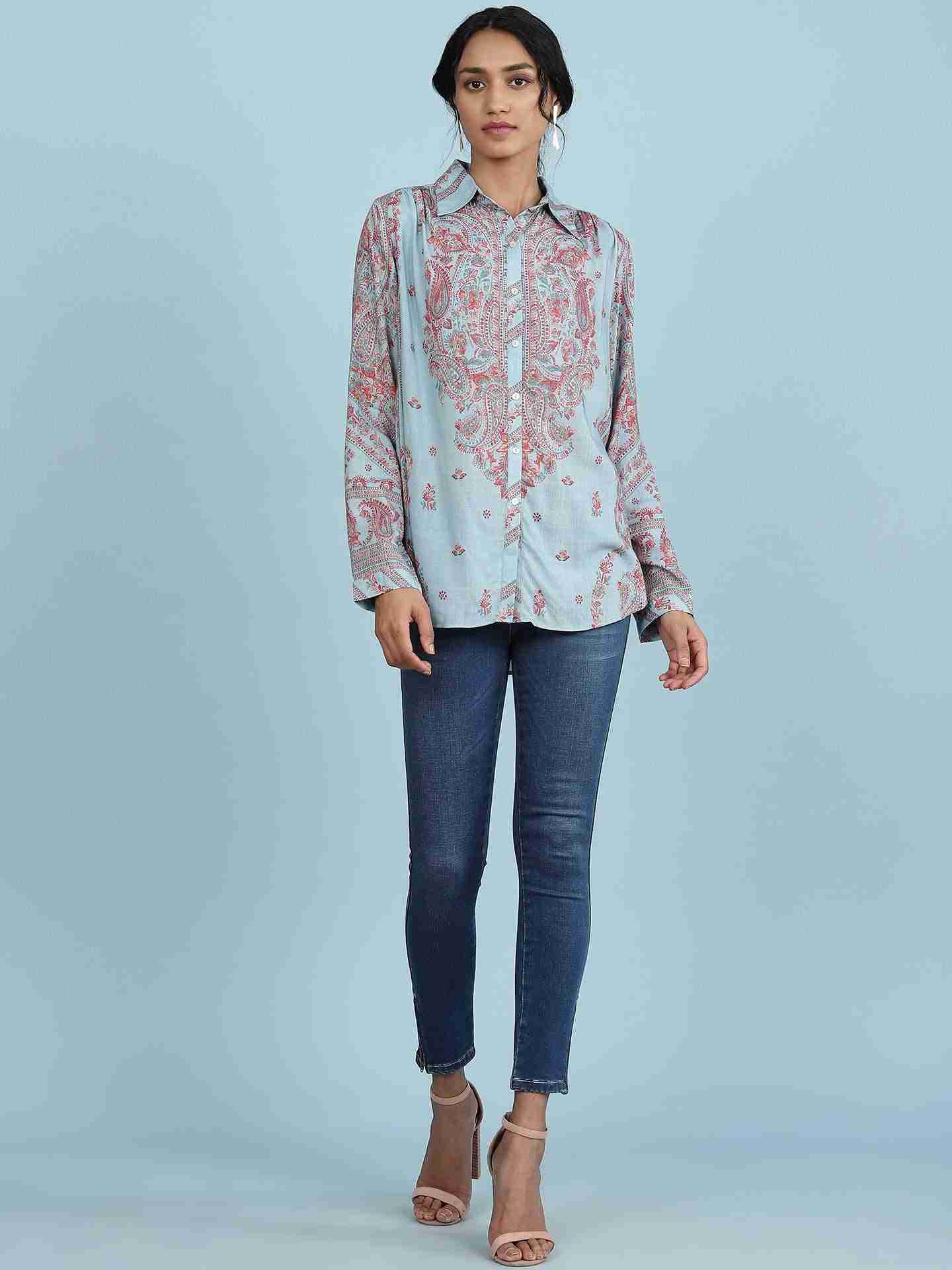 Blue Shagun Shirt