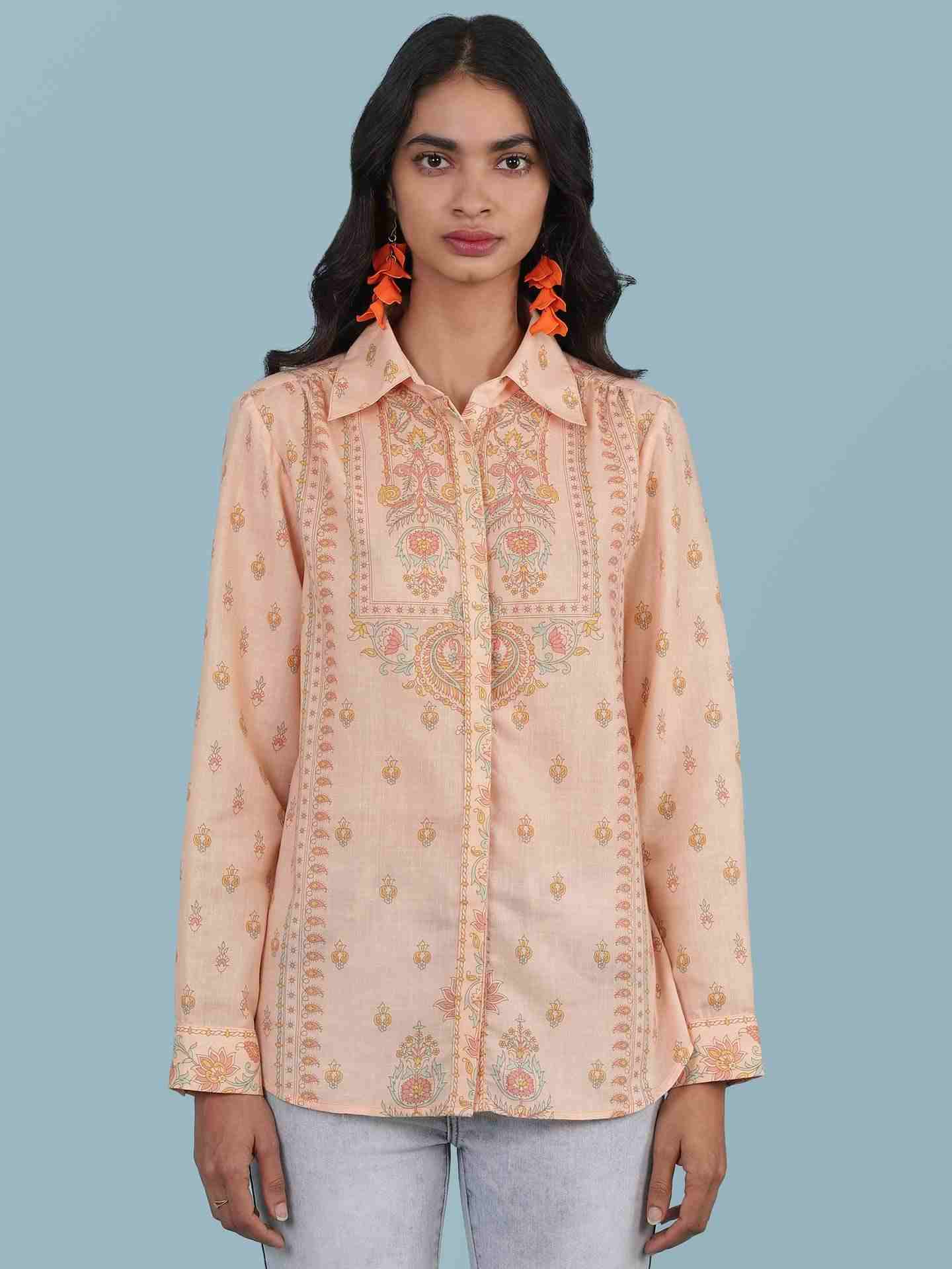 Peach Nirupa Shirt