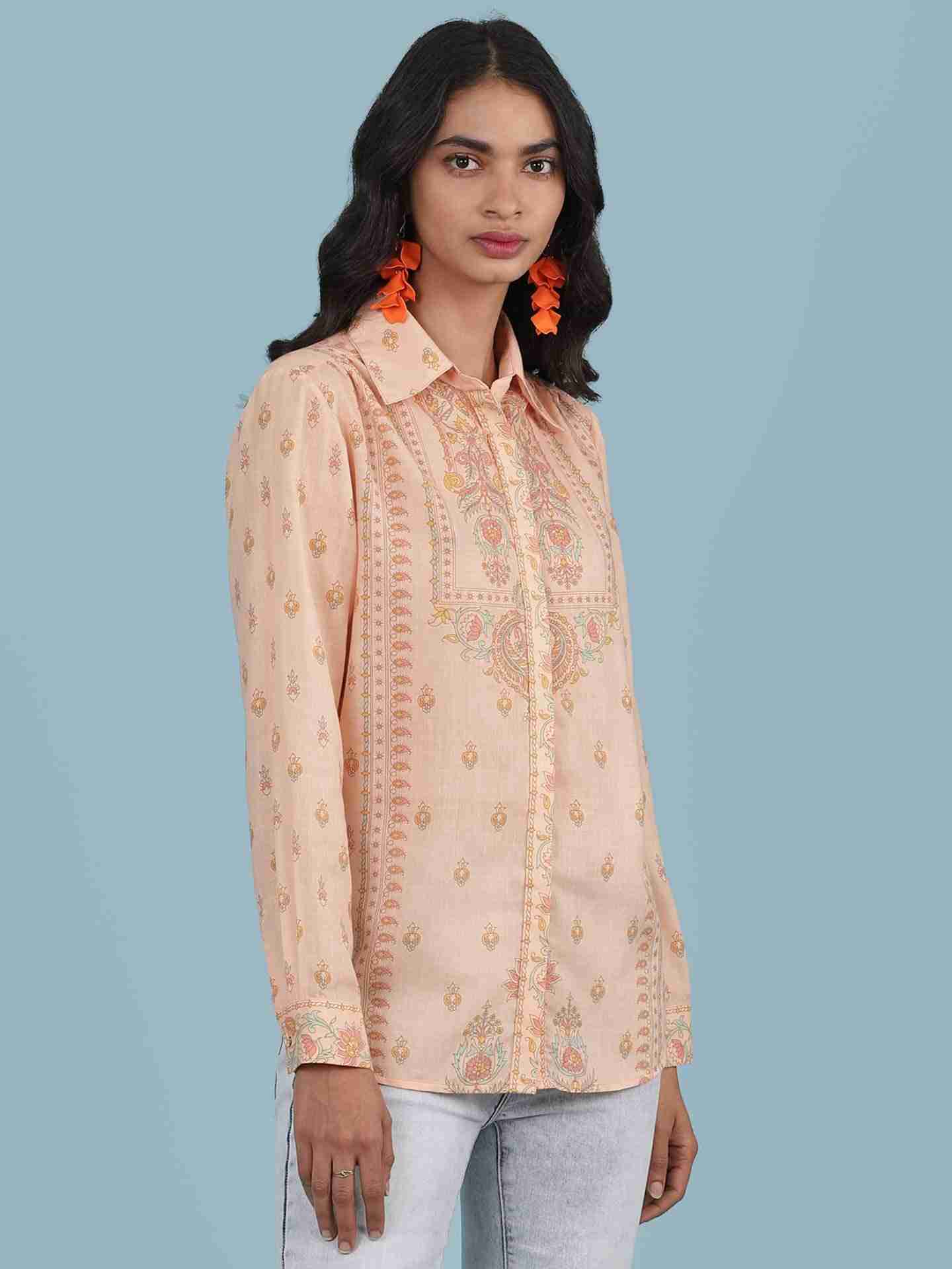 Peach Nirupa Shirt