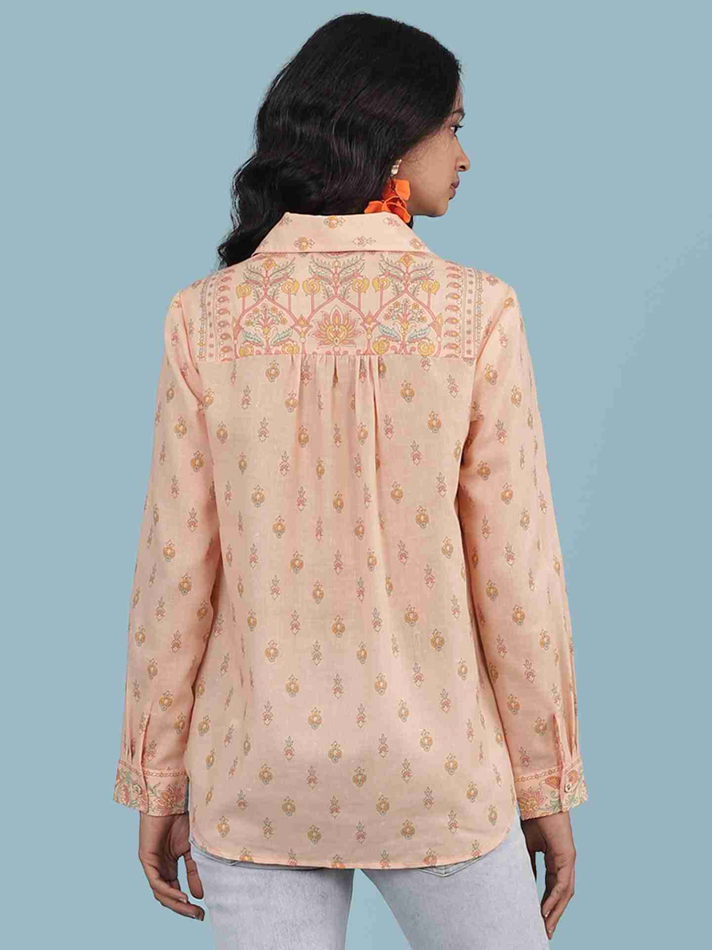 Peach Nirupa Shirt
