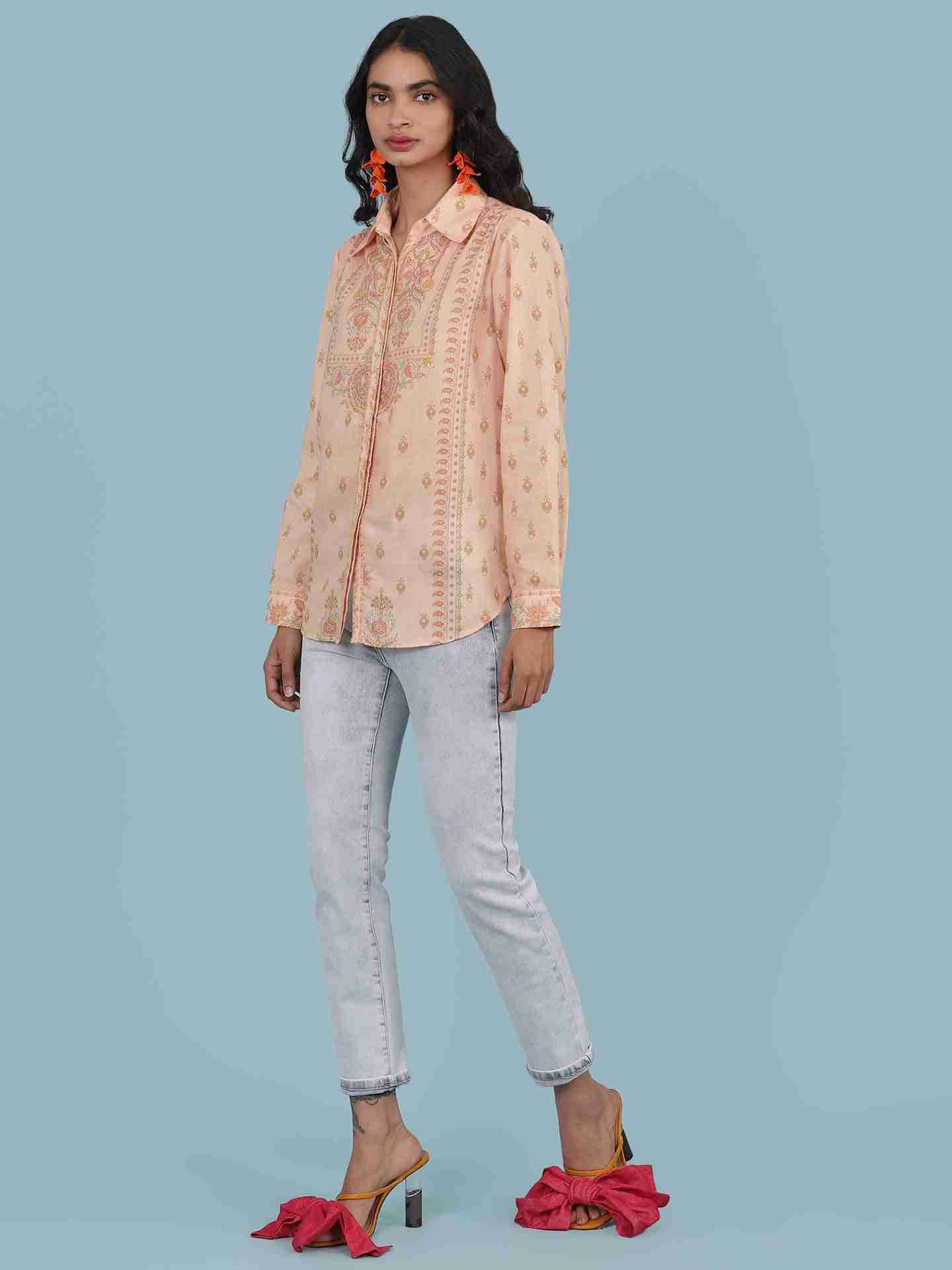 Peach Nirupa Shirt
