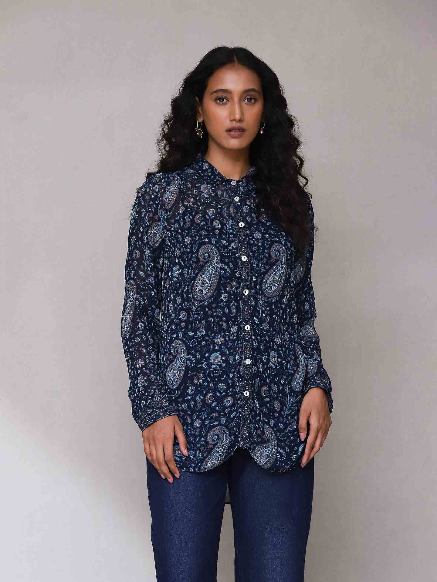 Blue Eishchal Shirt