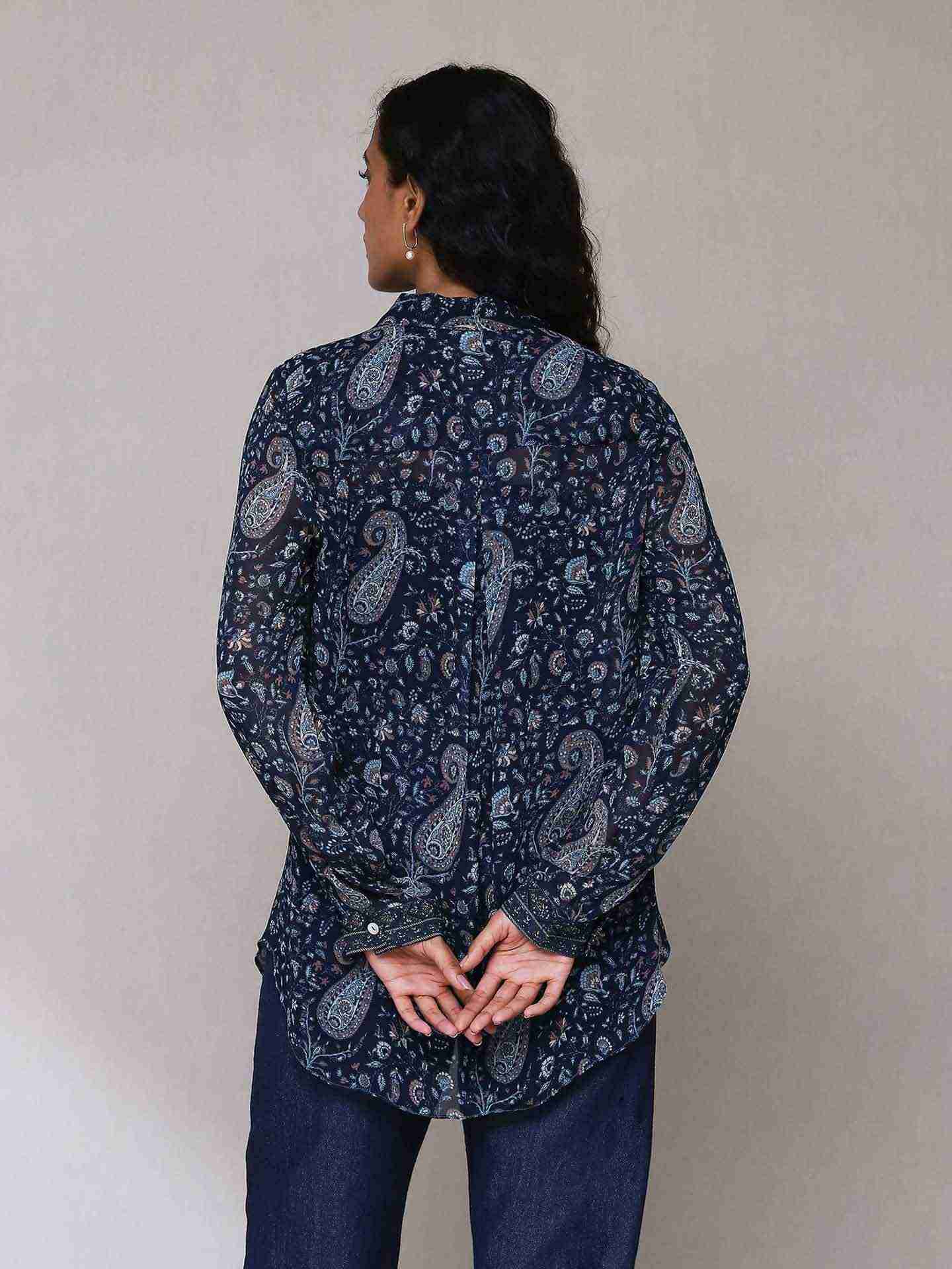 Blue Eishchal Shirt