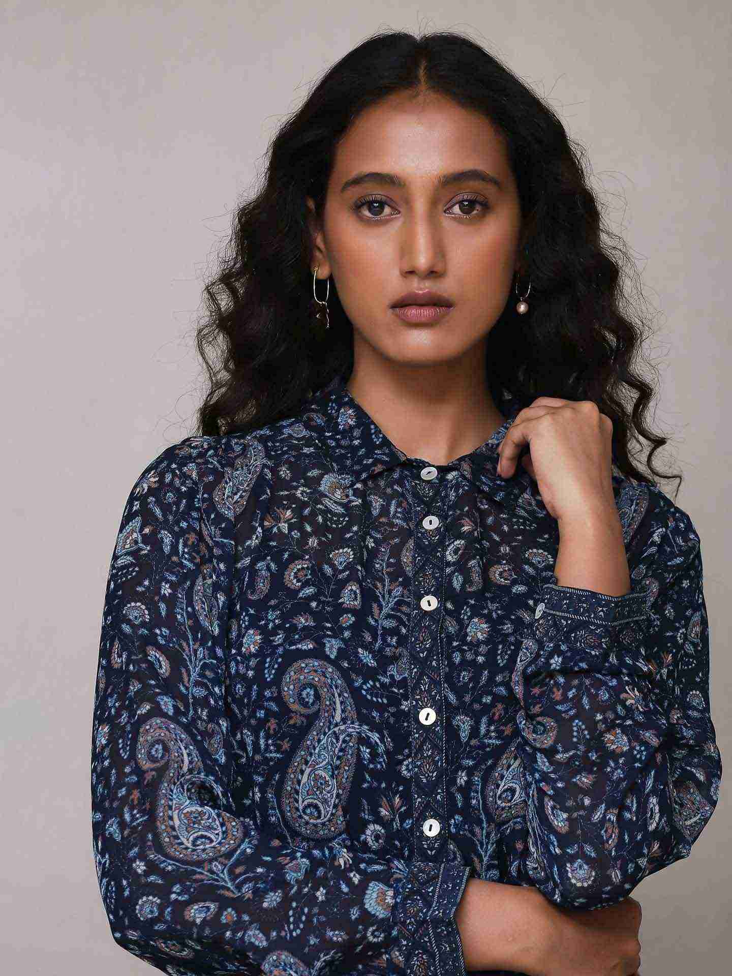 Blue Eishchal Shirt