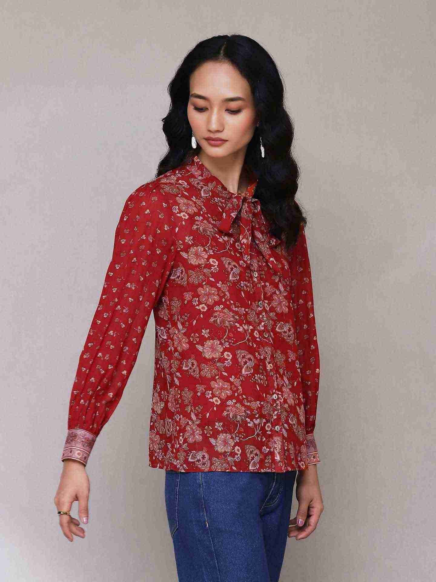 Rust Rose Mehr Shirt