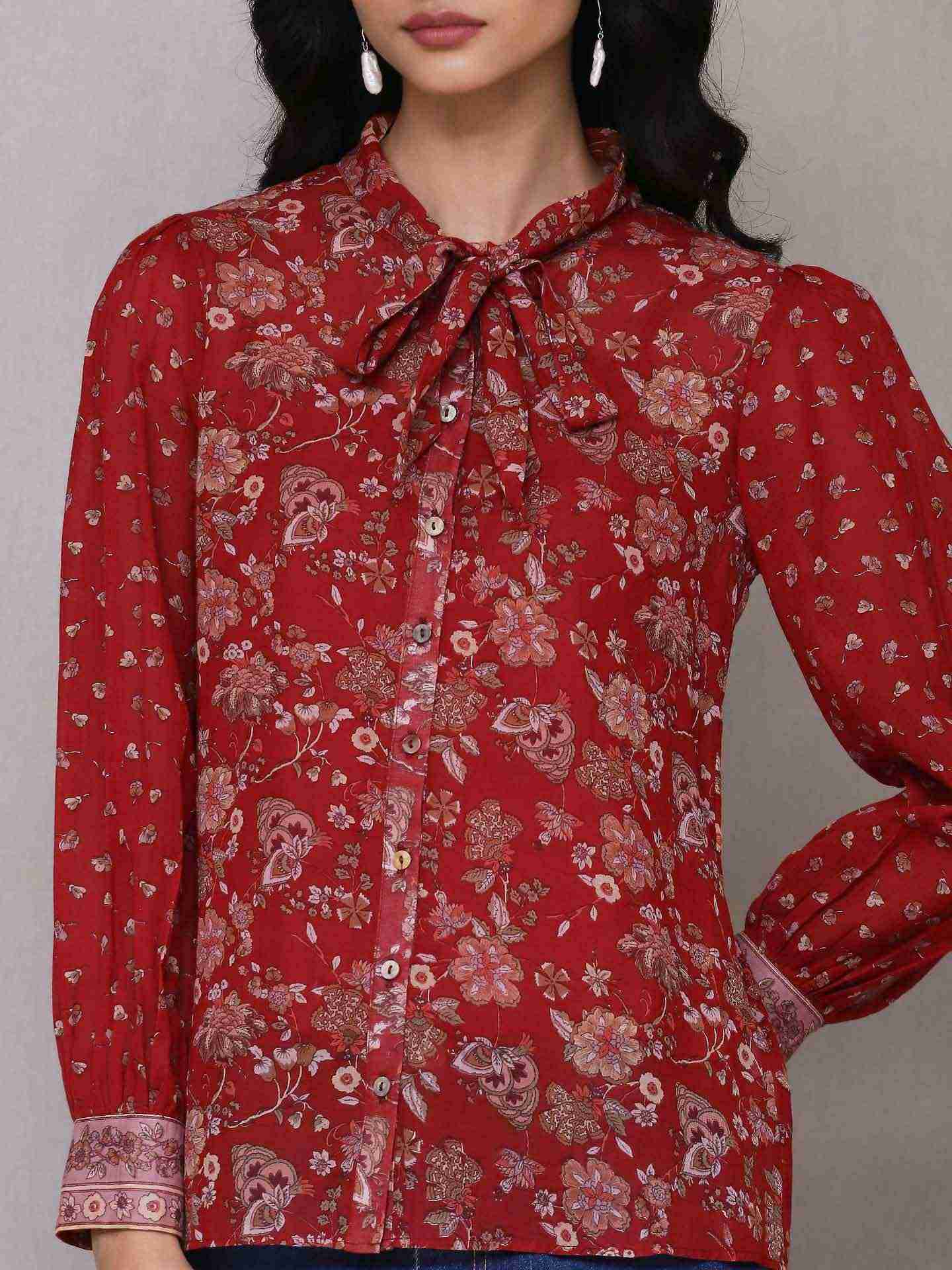 Rust Rose Mehr Shirt