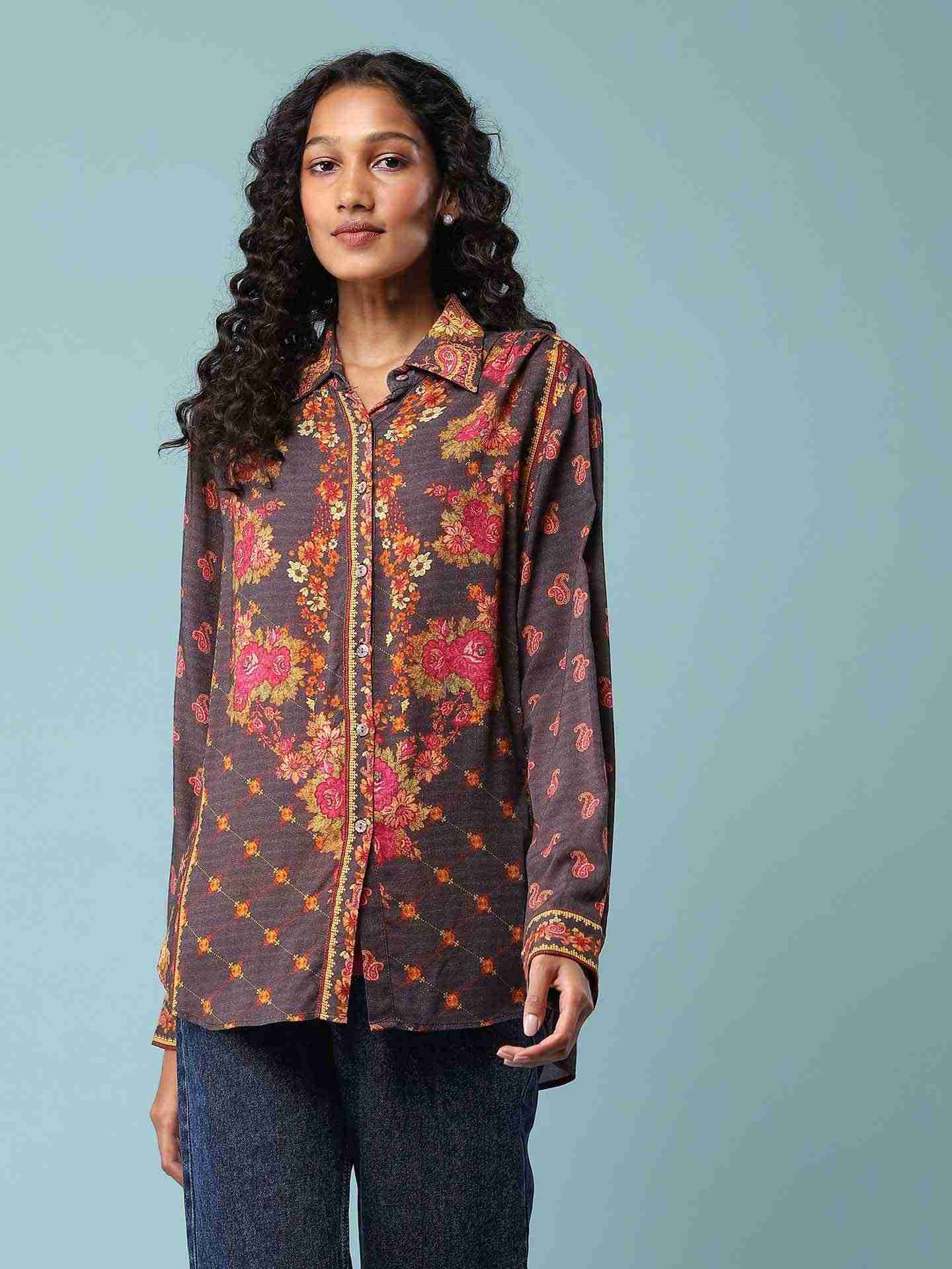 Grey Bagicha Shirt