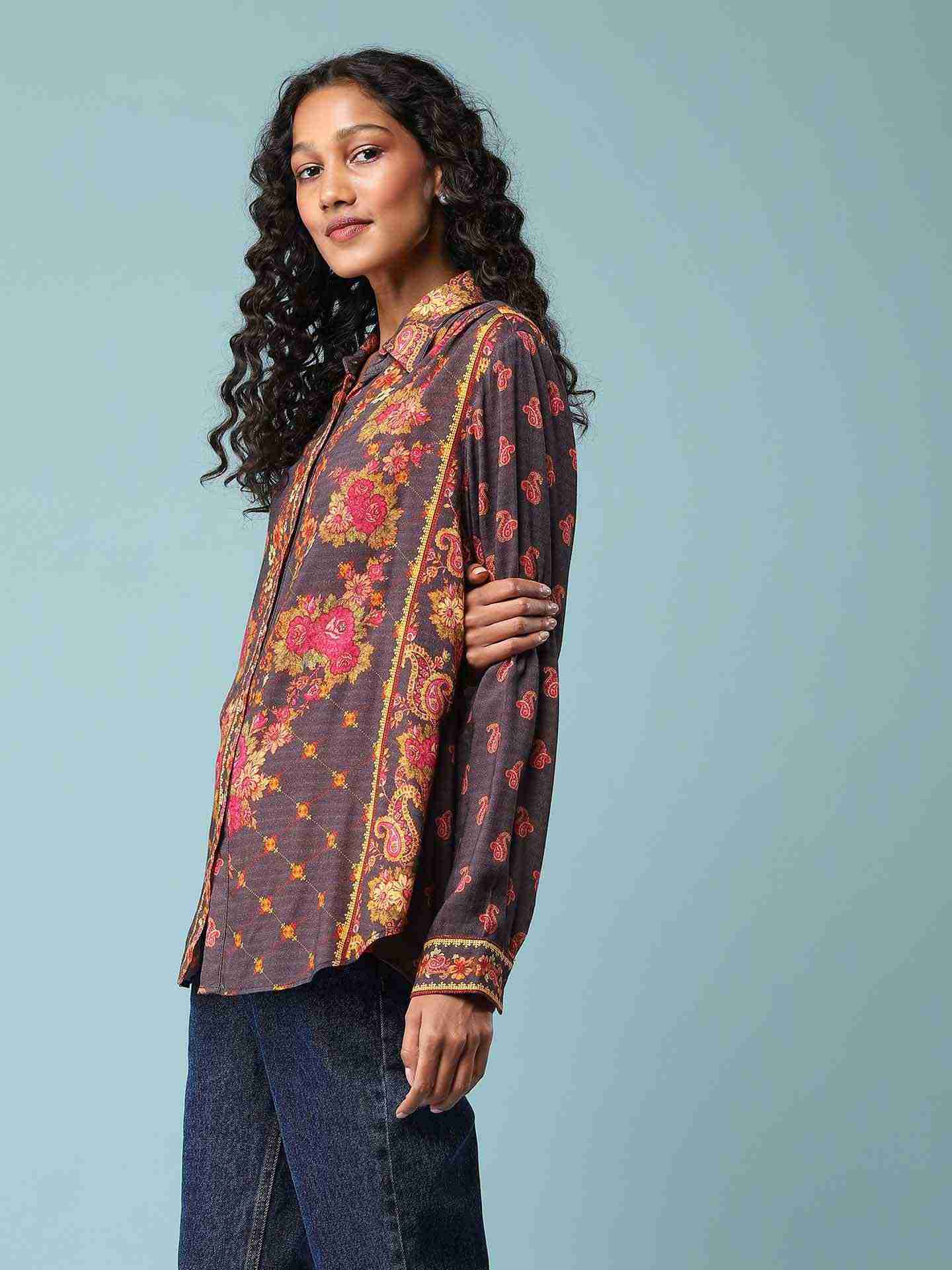 Grey Bagicha Shirt