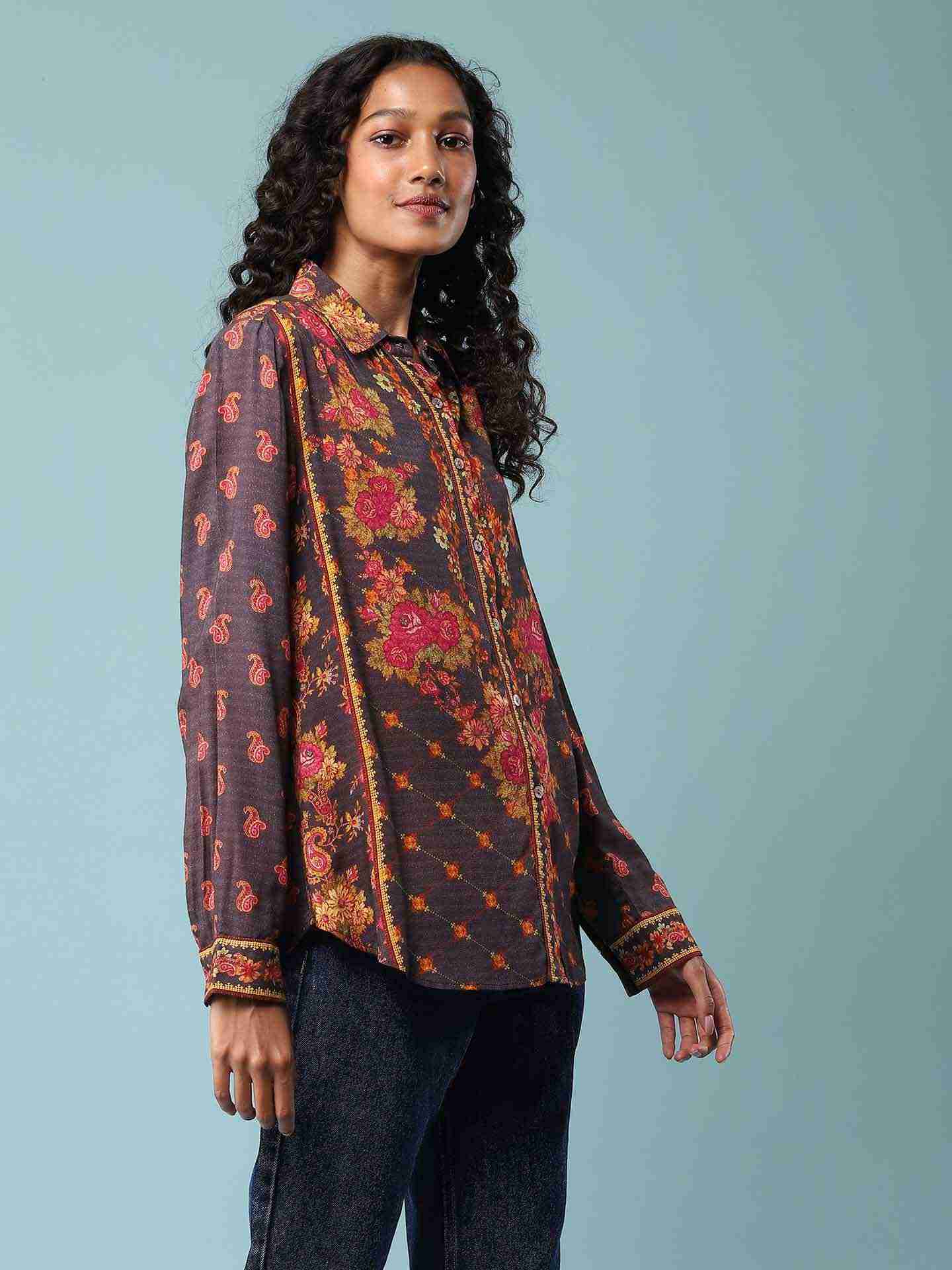 Grey Bagicha Shirt