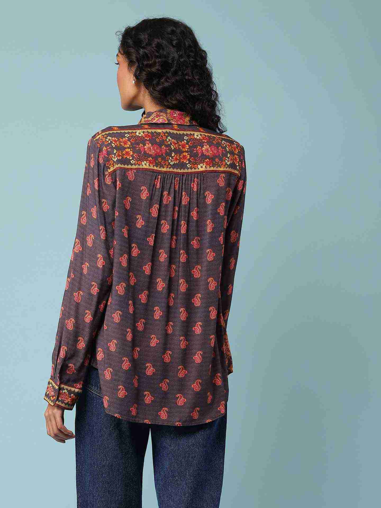 Grey Bagicha Shirt