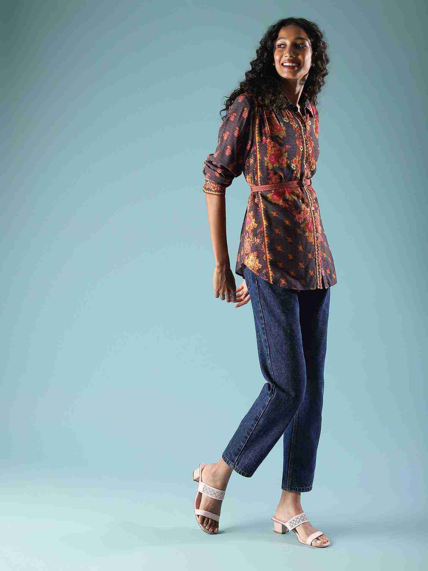 Grey Bagicha Shirt